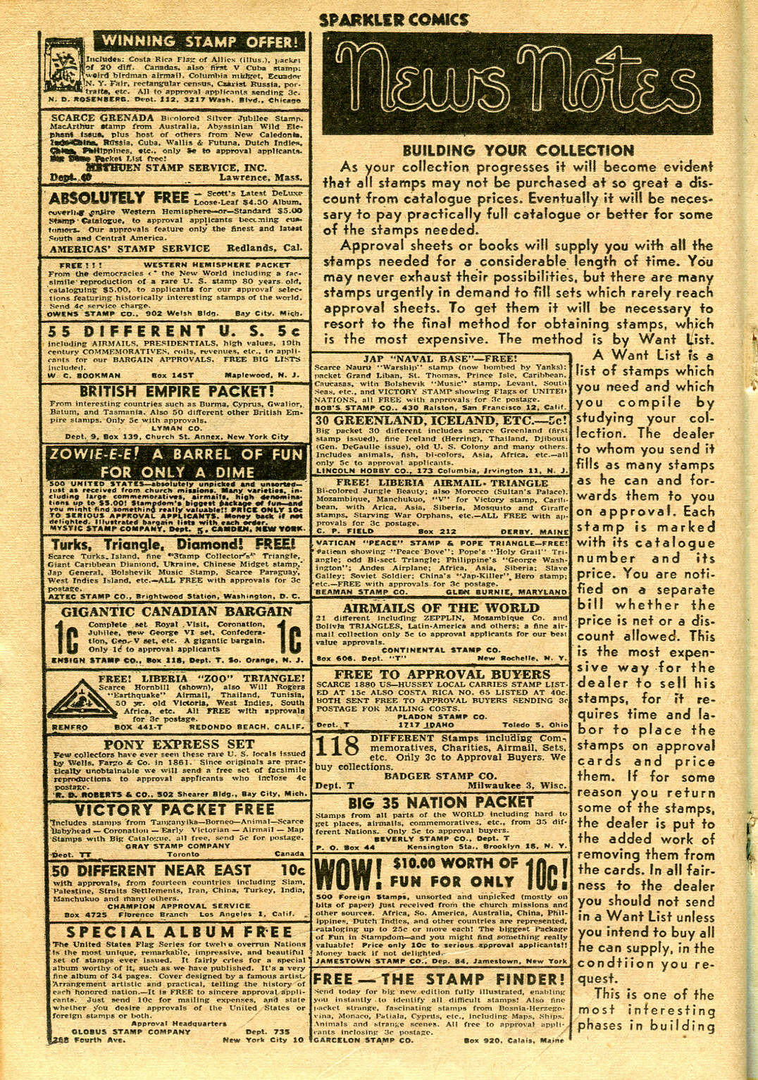 Read online Sparkler Comics comic -  Issue #43 - 26