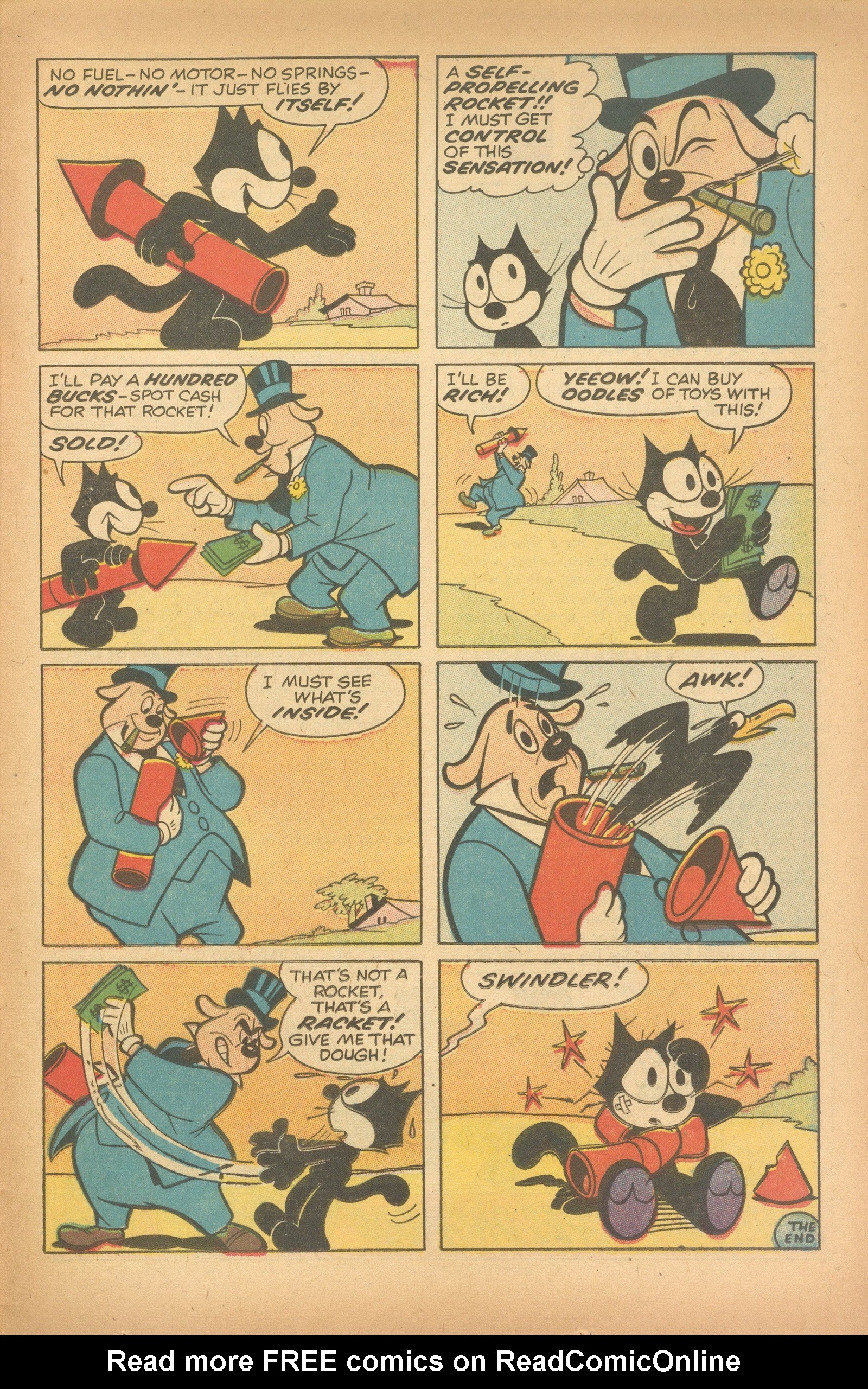 Read online Felix the Cat (1955) comic -  Issue #78 - 25