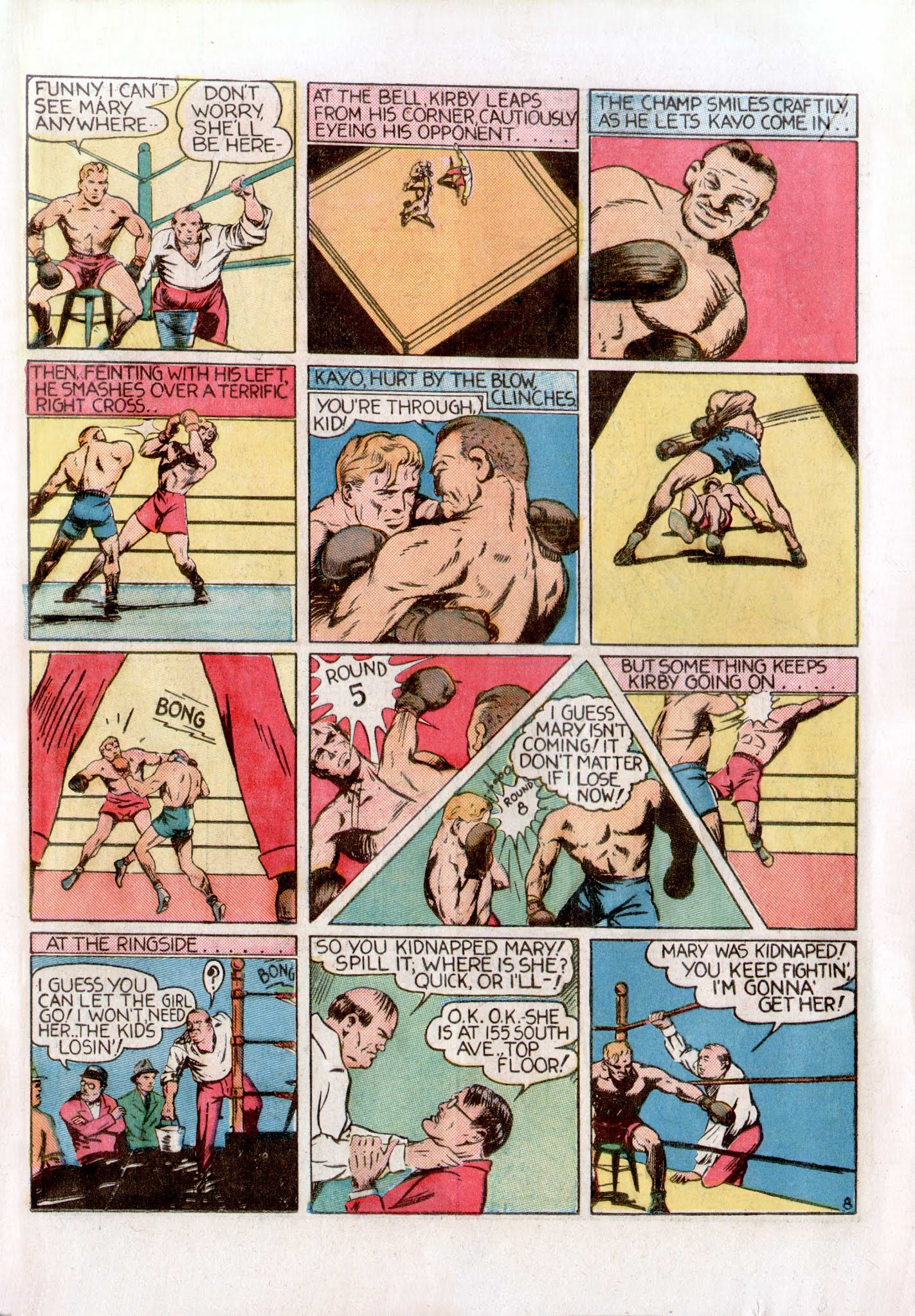 Read online Fight Comics comic -  Issue #1 - 32