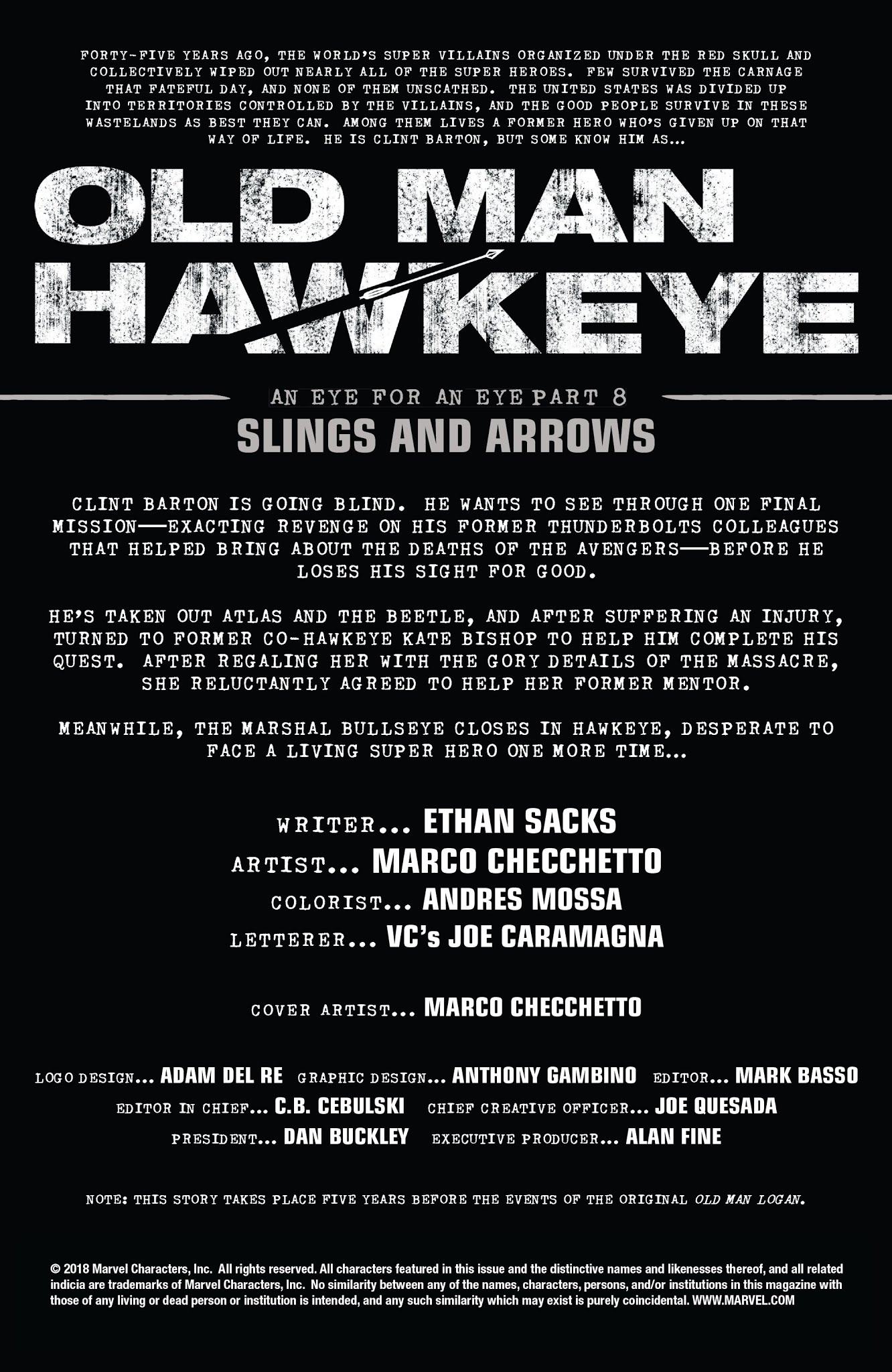 Read online Old Man Hawkeye comic -  Issue #8 - 2