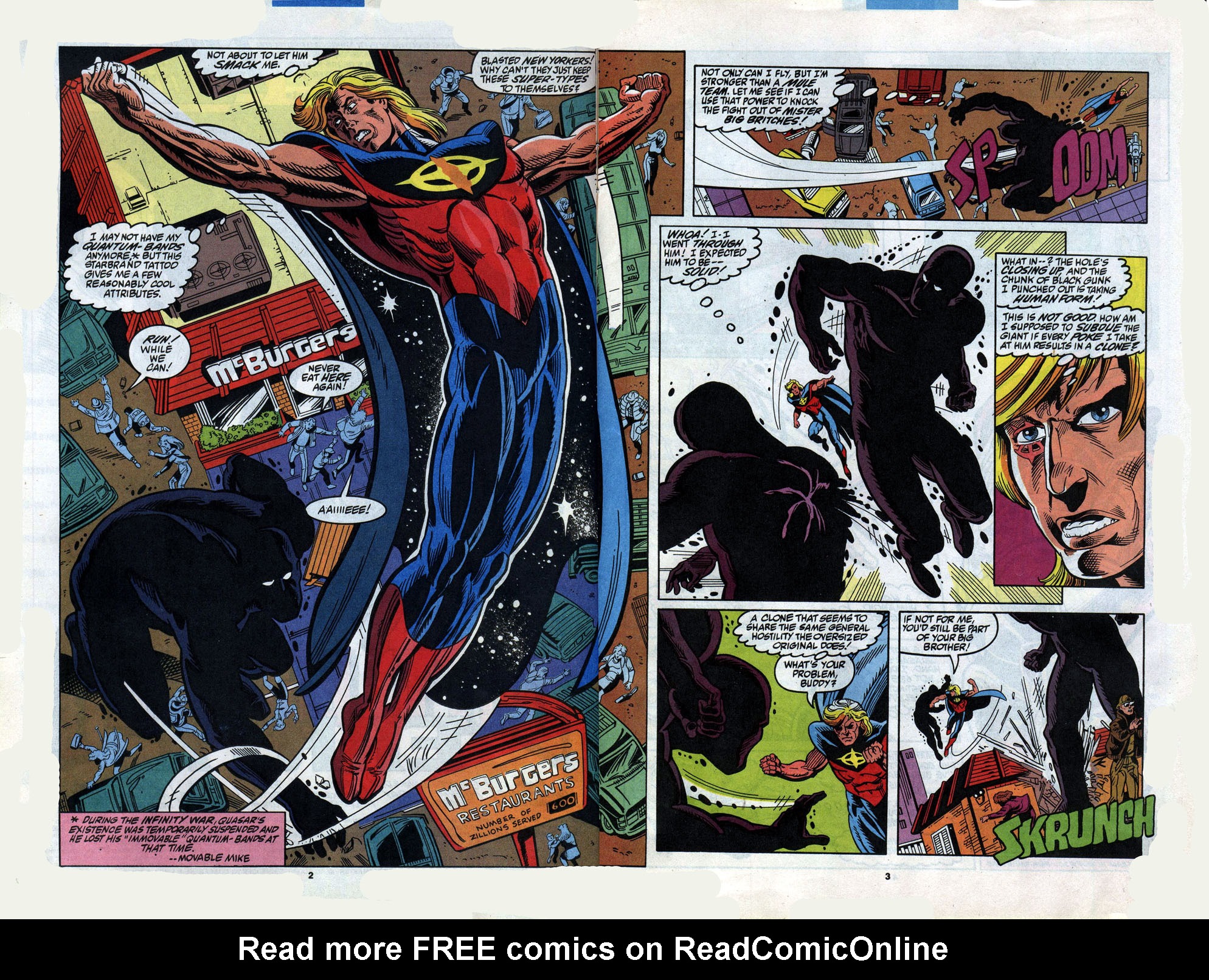 Read online Quasar comic -  Issue #45 - 3