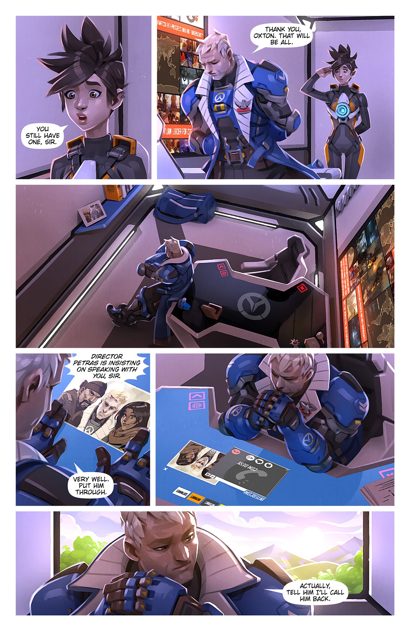 Read online Overwatch comic -  Issue #12 - 10