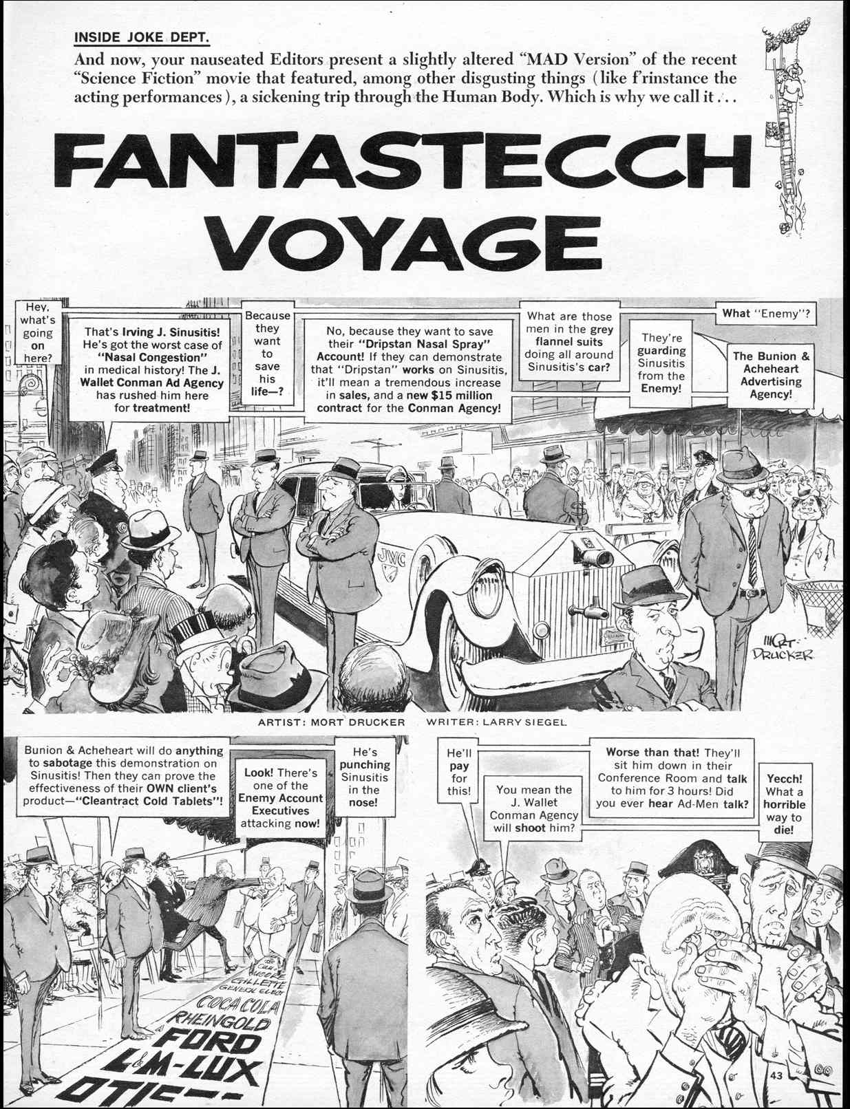 Read online MAD comic -  Issue #110 - 45