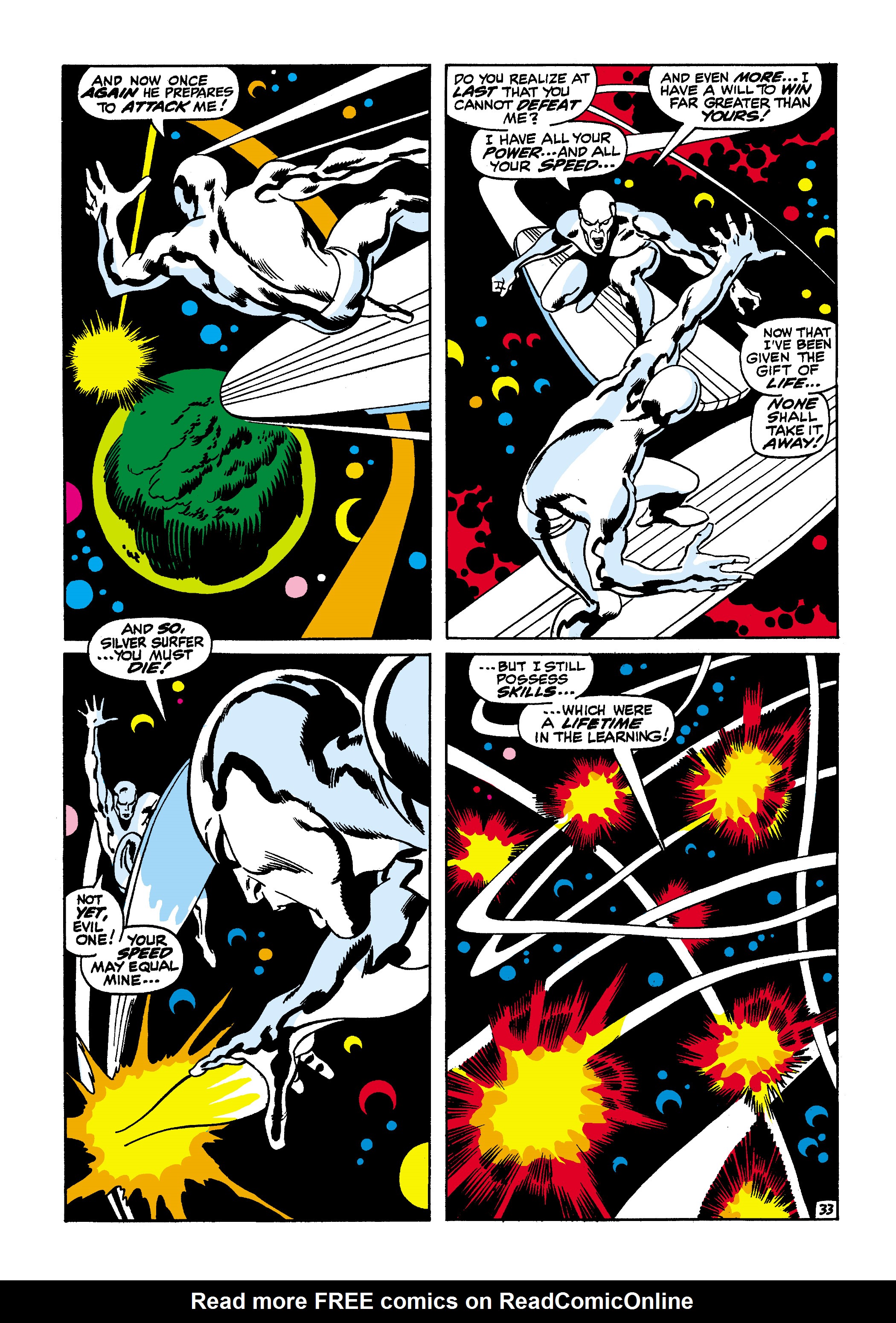 Read online Marvel Masterworks: The Silver Surfer comic -  Issue # TPB 2 (Part 1) - 40