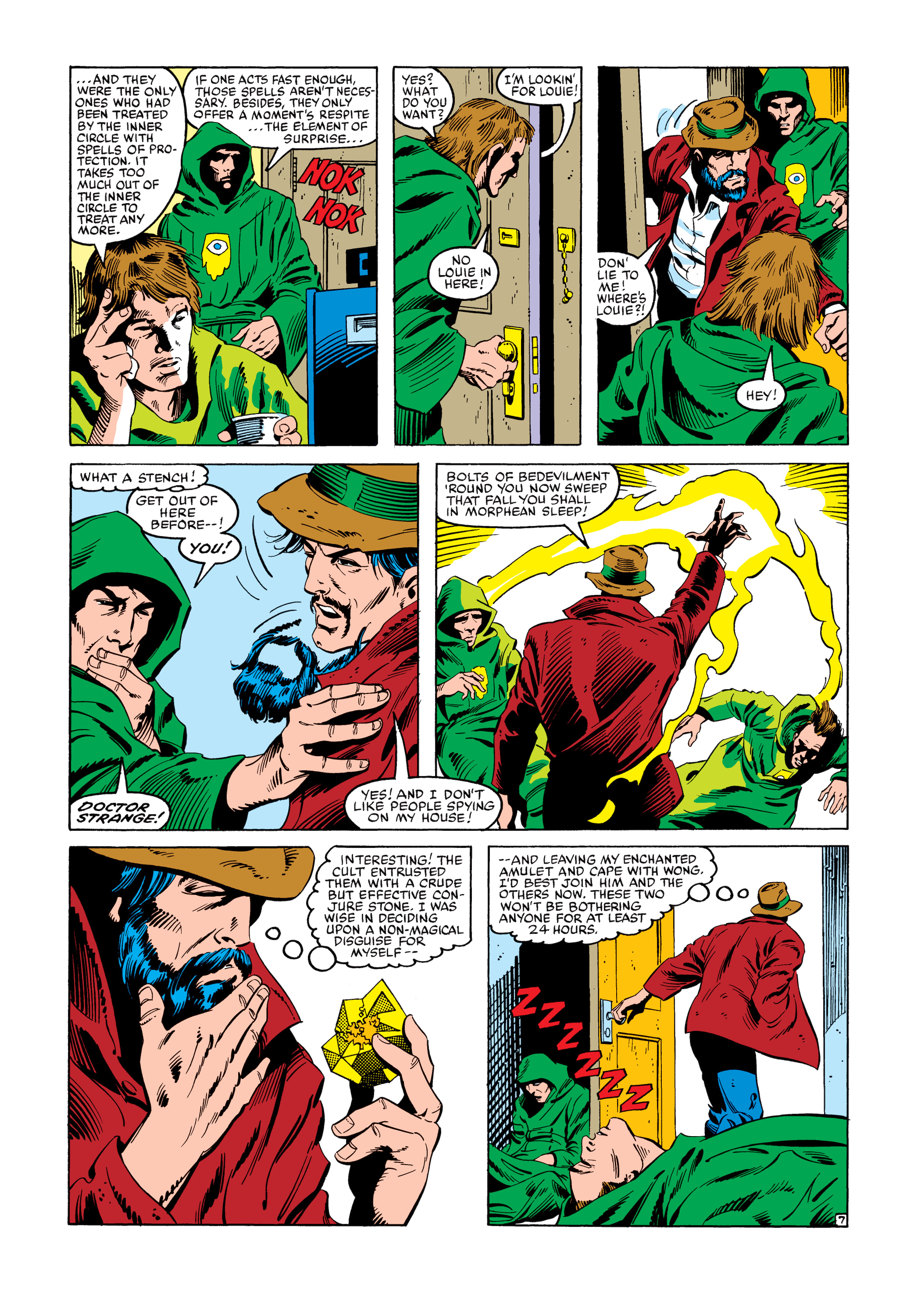 Read online Marvel Masterworks: Doctor Strange comic -  Issue # TPB 10 (Part 1) - 83