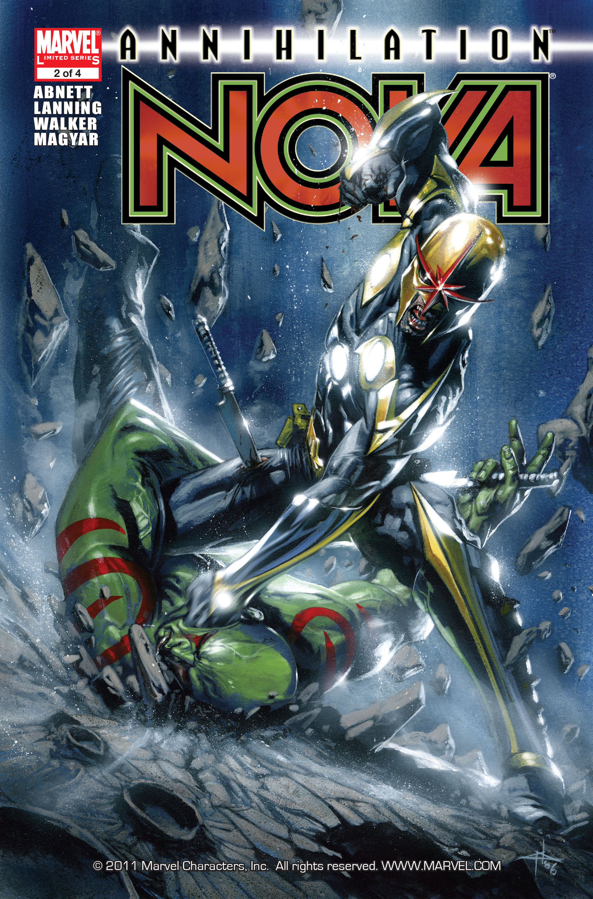 Read online Annihilation: Nova comic -  Issue #2 - 1