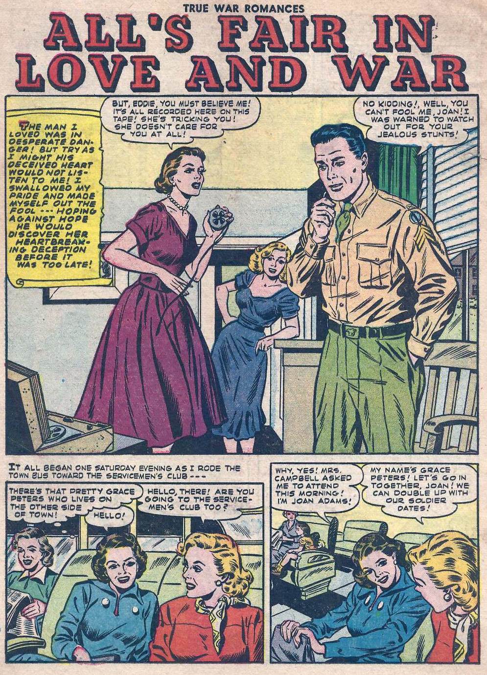 Read online True War Romances comic -  Issue #14 - 18