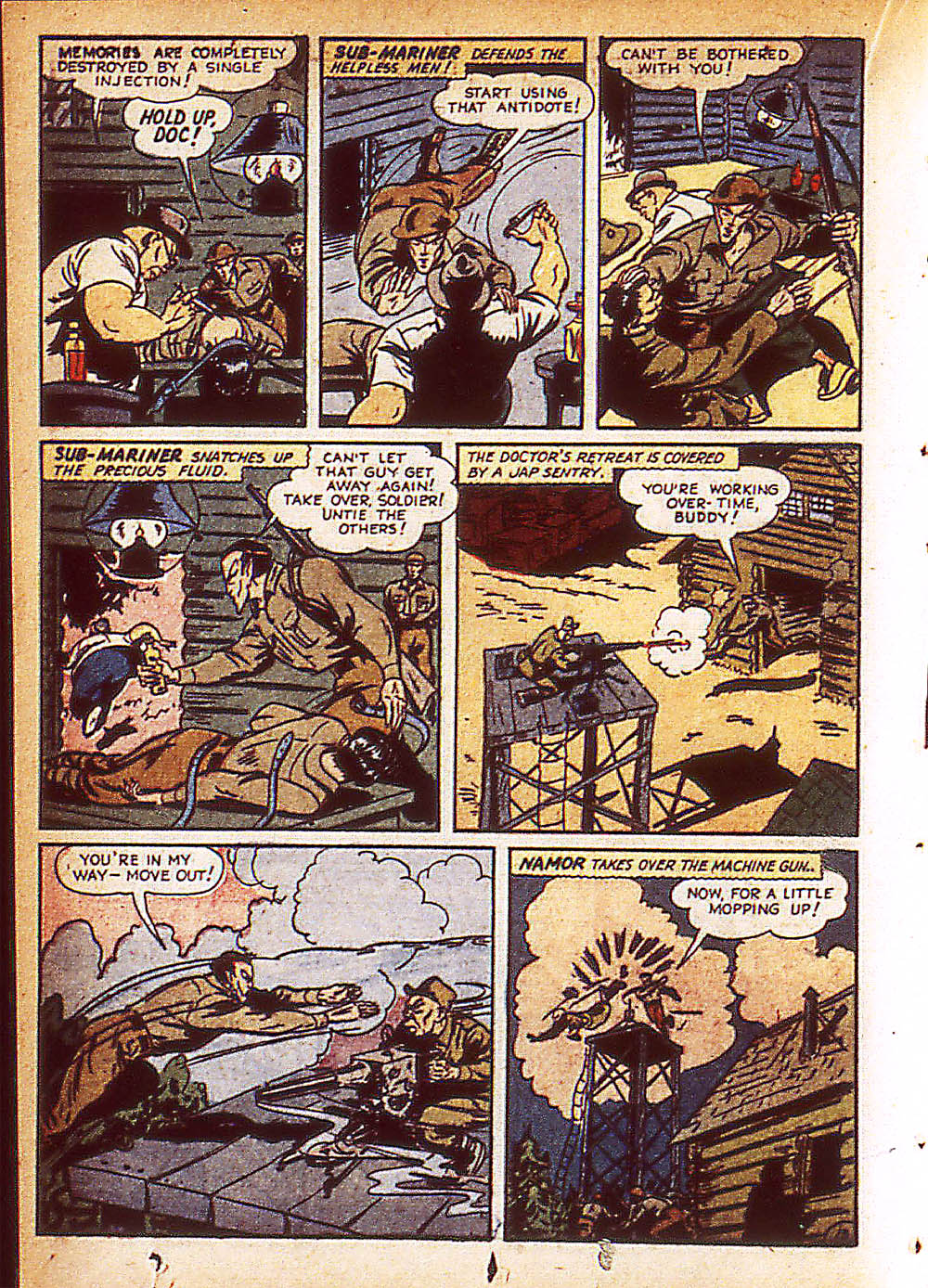 Read online Sub-Mariner Comics comic -  Issue #8 - 37