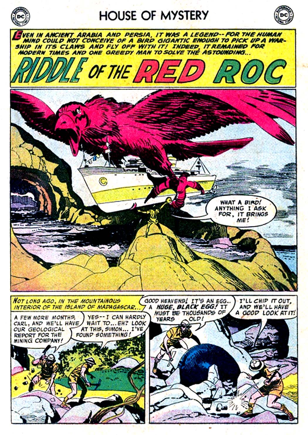 Read online House of Mystery (1951) comic -  Issue #63 - 19