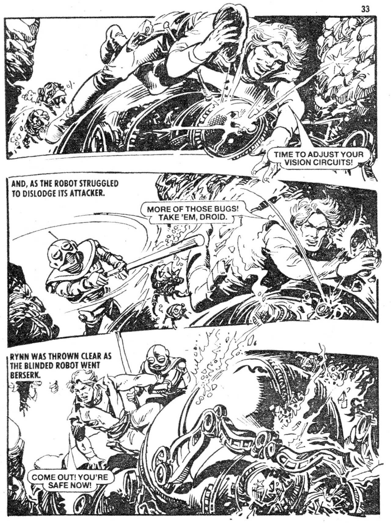 Read online Starblazer comic -  Issue #201 - 34