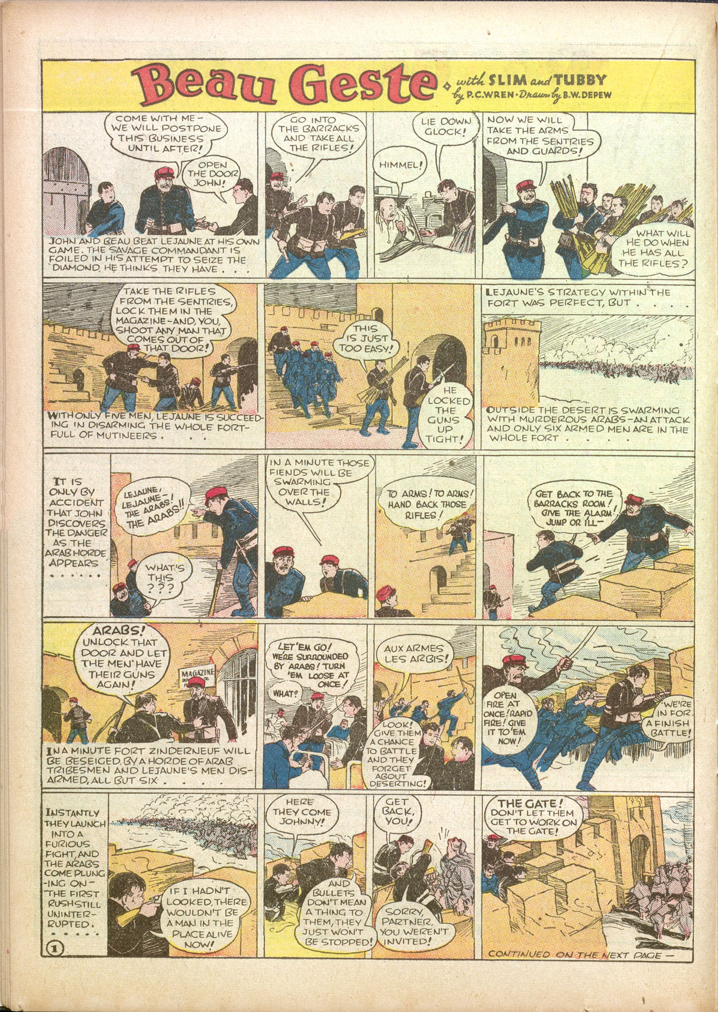 Read online Famous Funnies comic -  Issue #35 - 22