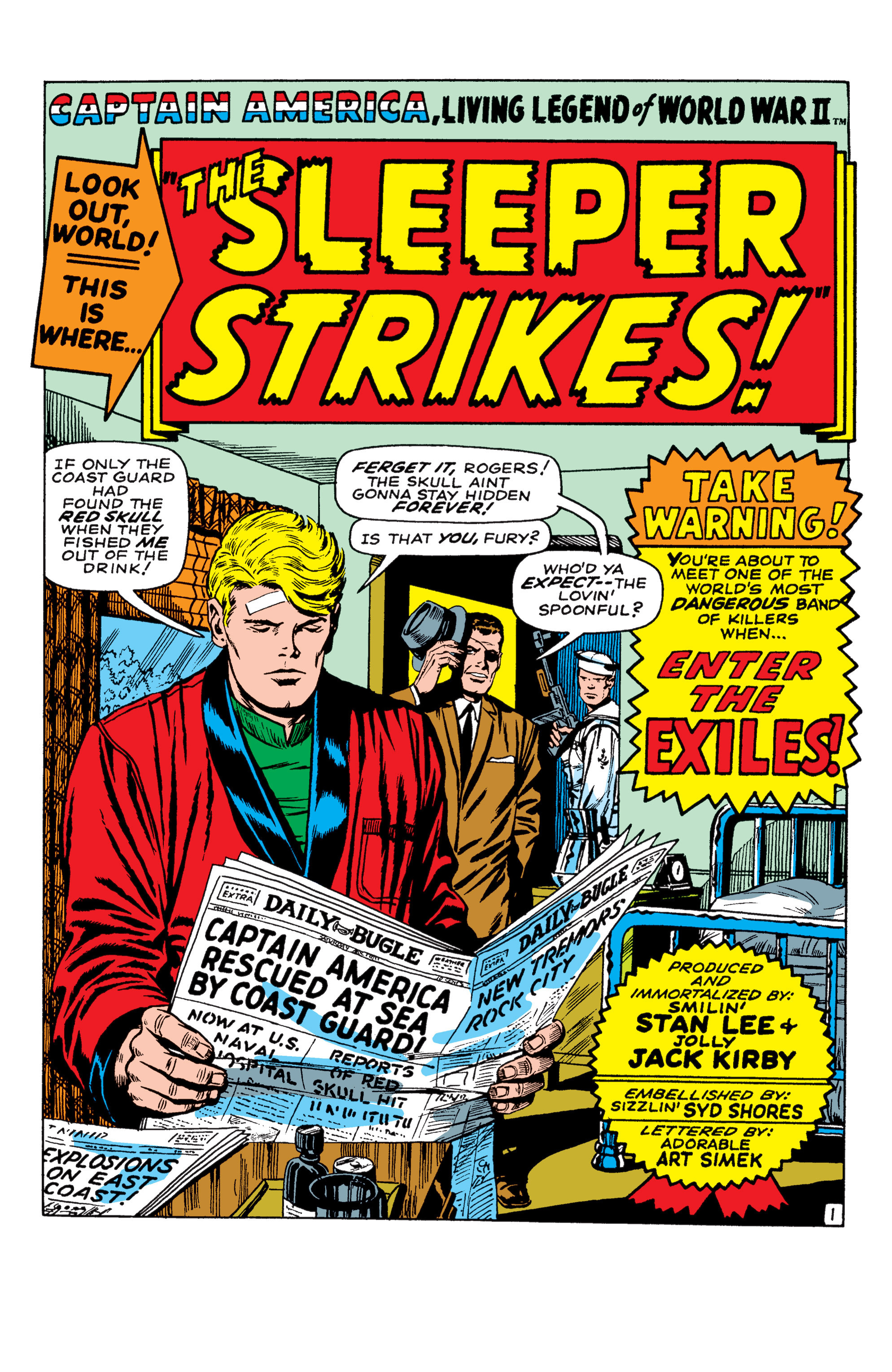 Read online Marvel Masterworks: Captain America comic -  Issue # TPB 3 (Part 1) - 28