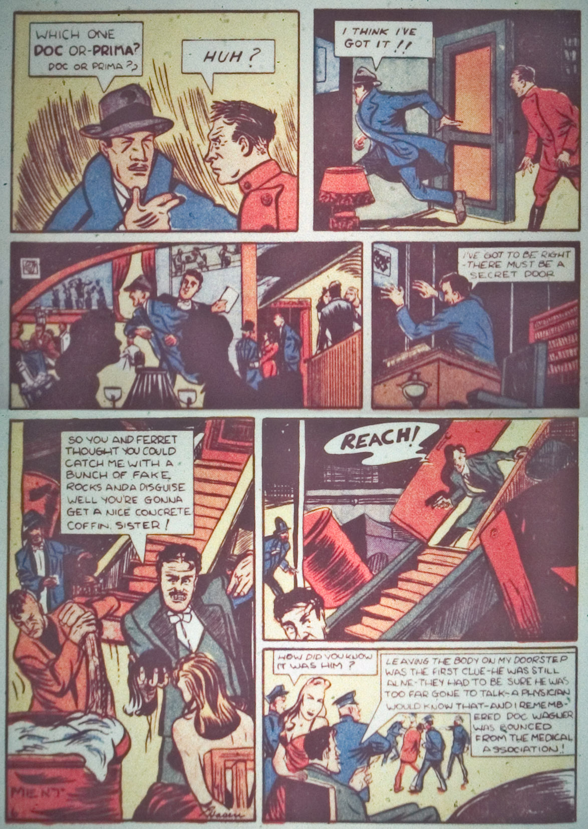 Read online Marvel Mystery Comics comic -  Issue #4 - 56