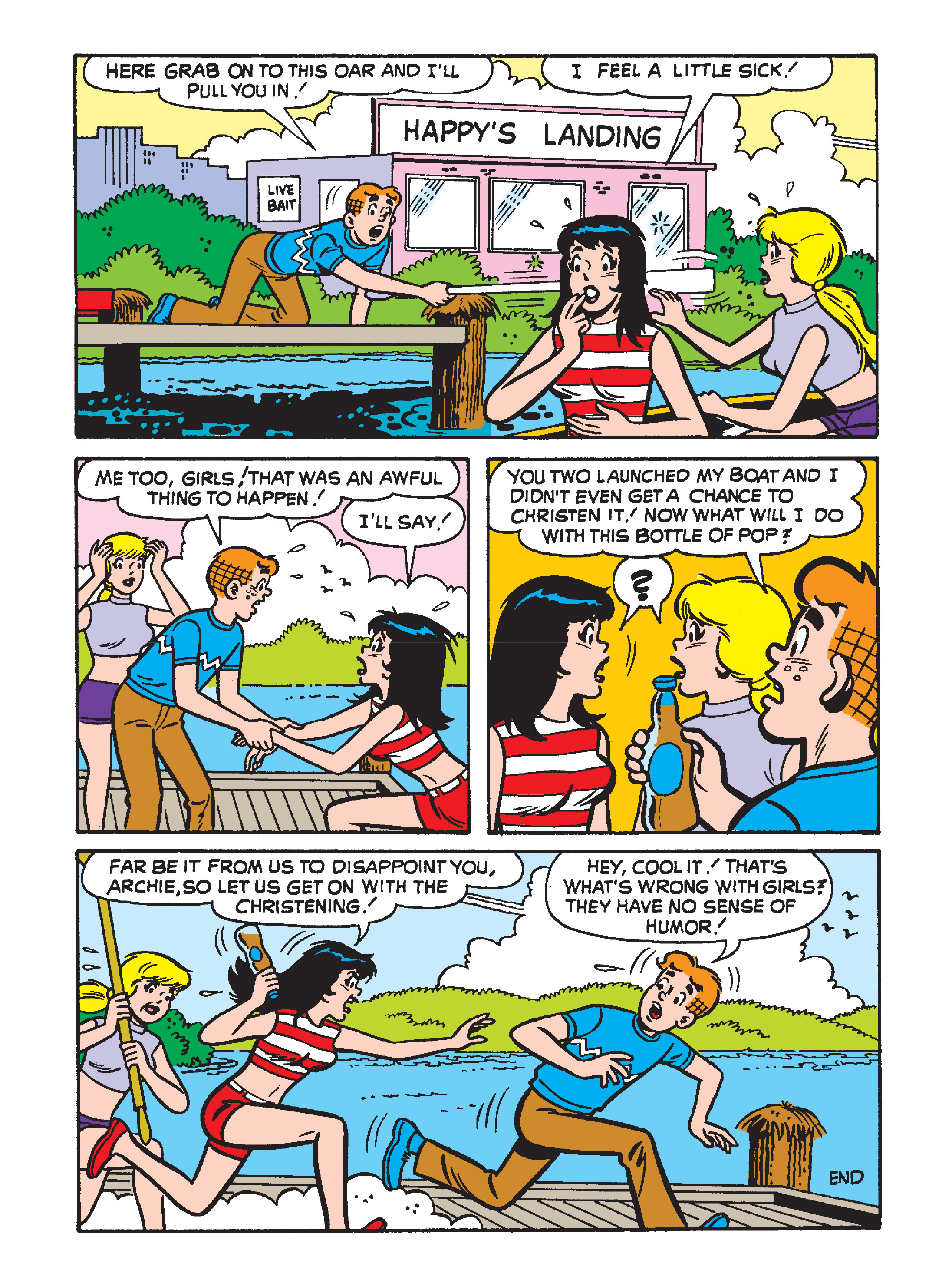 Read online Betty and Veronica Double Digest comic -  Issue #225 - 251