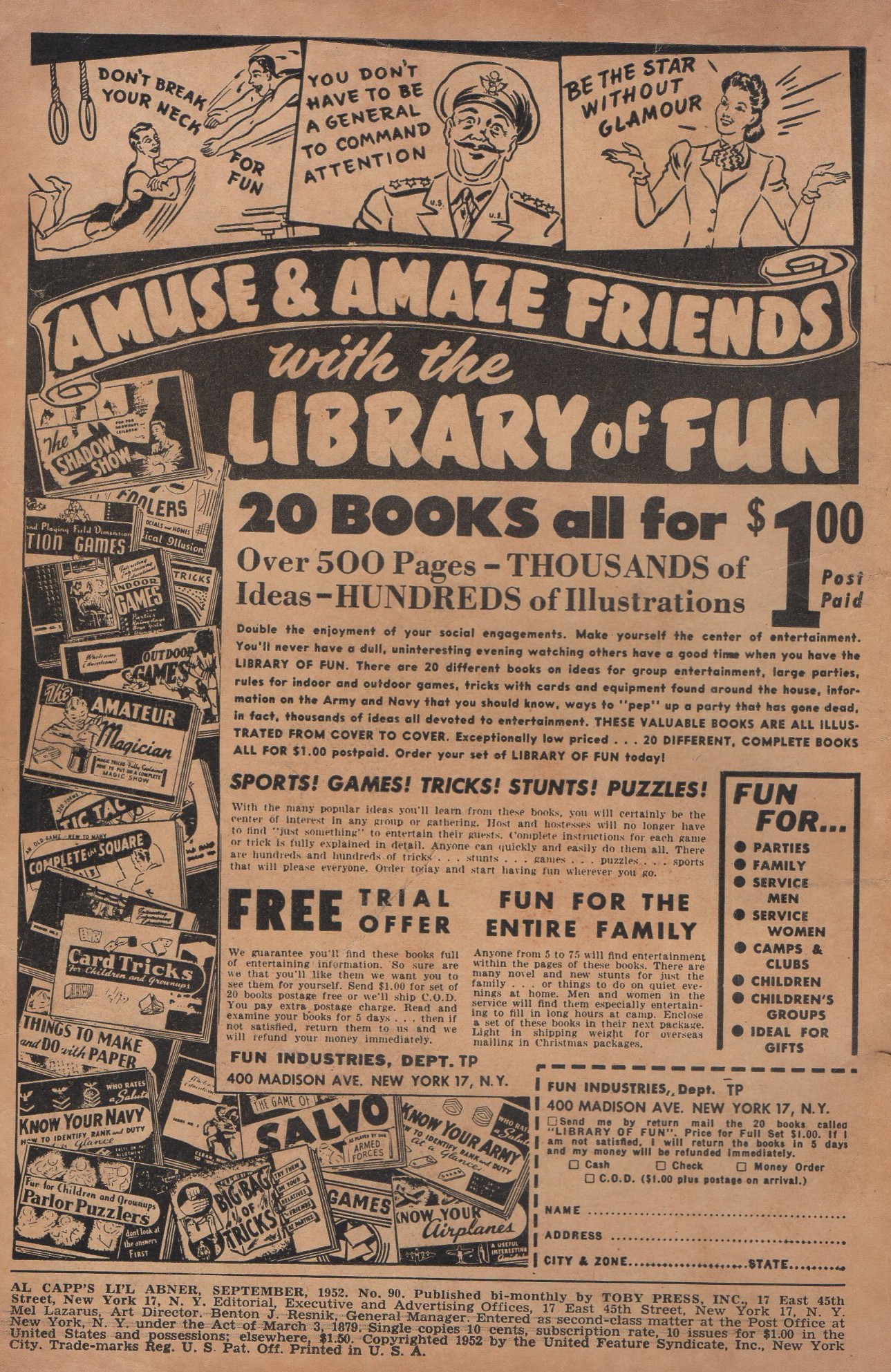 Read online Li'l Abner Comics comic -  Issue #90 - 2