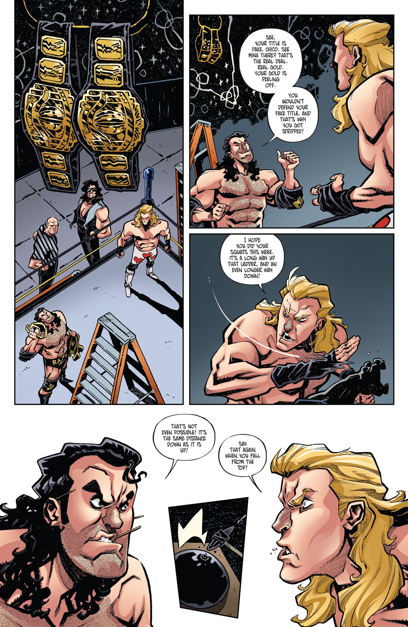 Read online WWE: Wrestlemania 2017 Special comic -  Issue # Full - 4