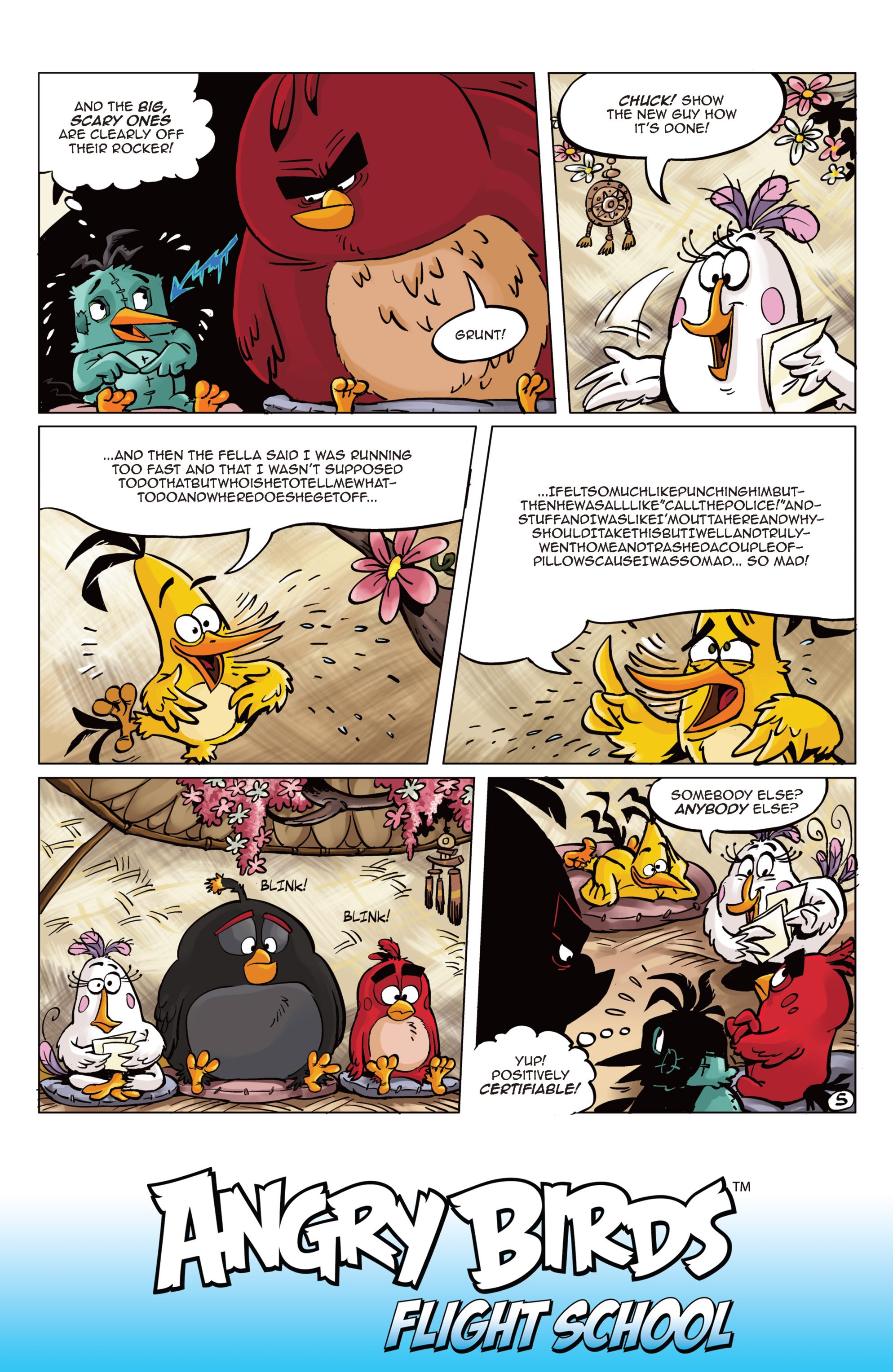 Read online Angry Birds: Flight School comic -  Issue #3 - 7
