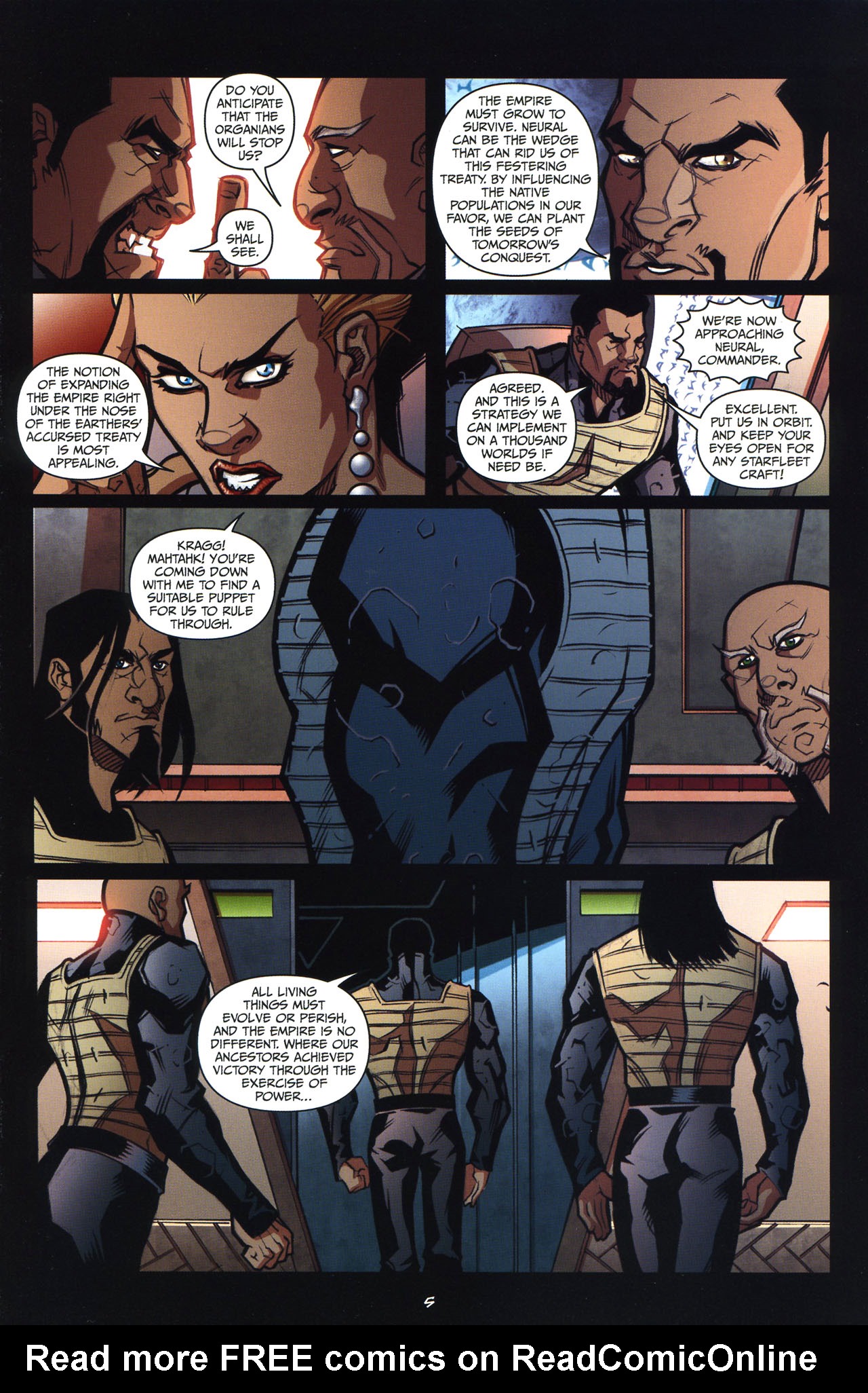 Read online Star Trek: Klingons: Blood Will Tell comic -  Issue #3 - 7