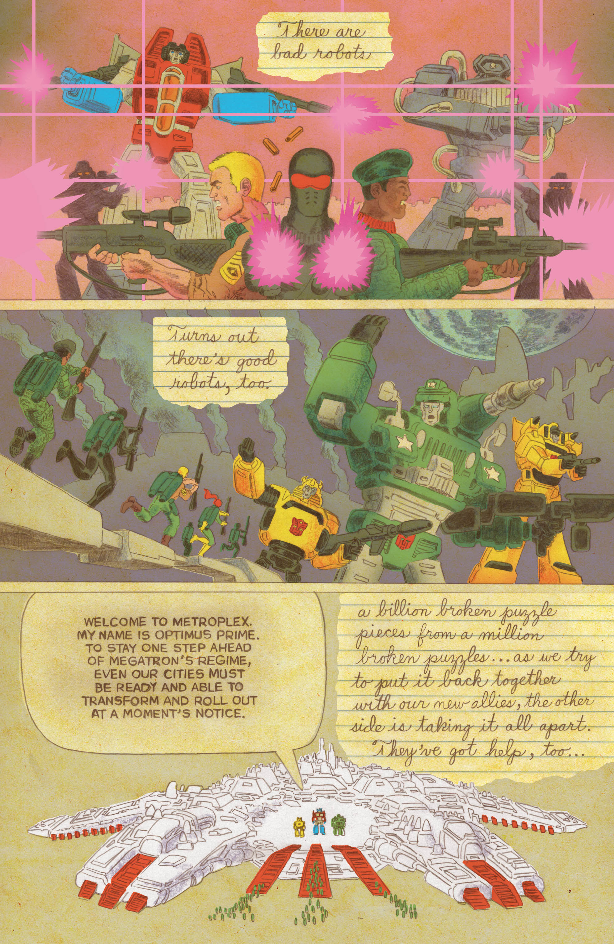 Read online The Transformers vs. G.I. Joe: The Movie Adaptation comic -  Issue # Full - 9