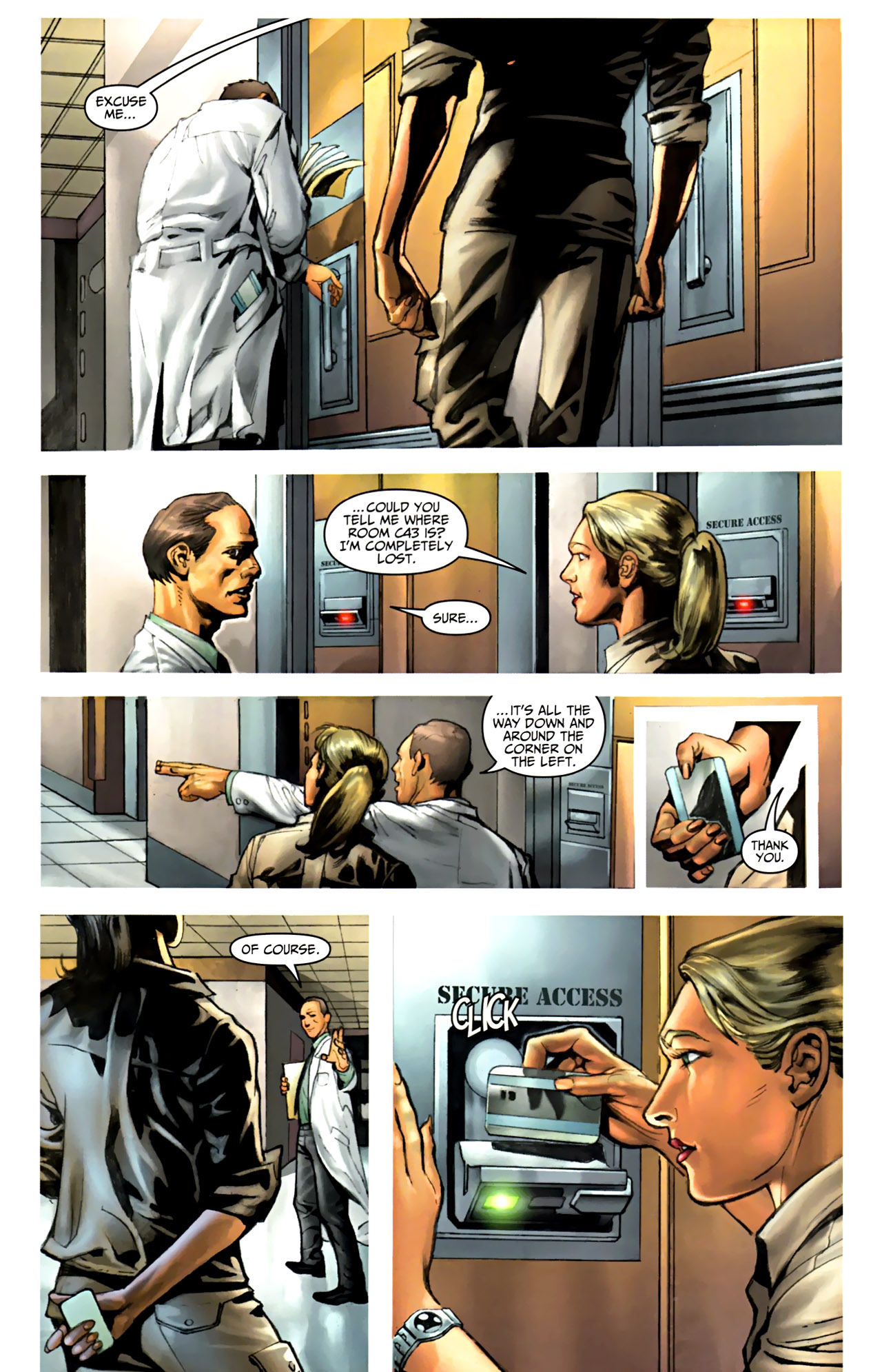Read online Fringe: Tales from the Fringe comic -  Issue #6 - 9
