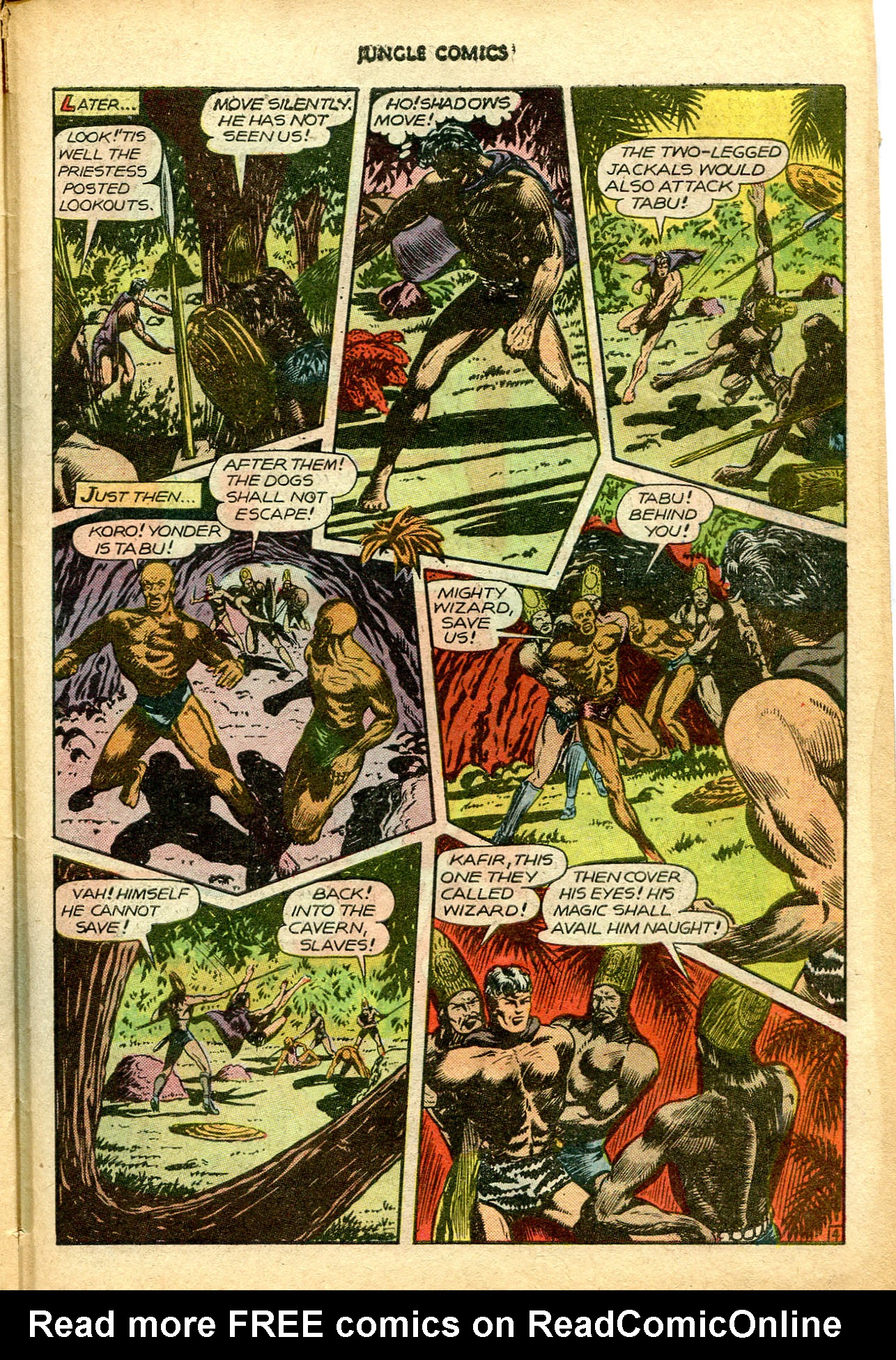 Read online Jungle Comics comic -  Issue #82 - 39