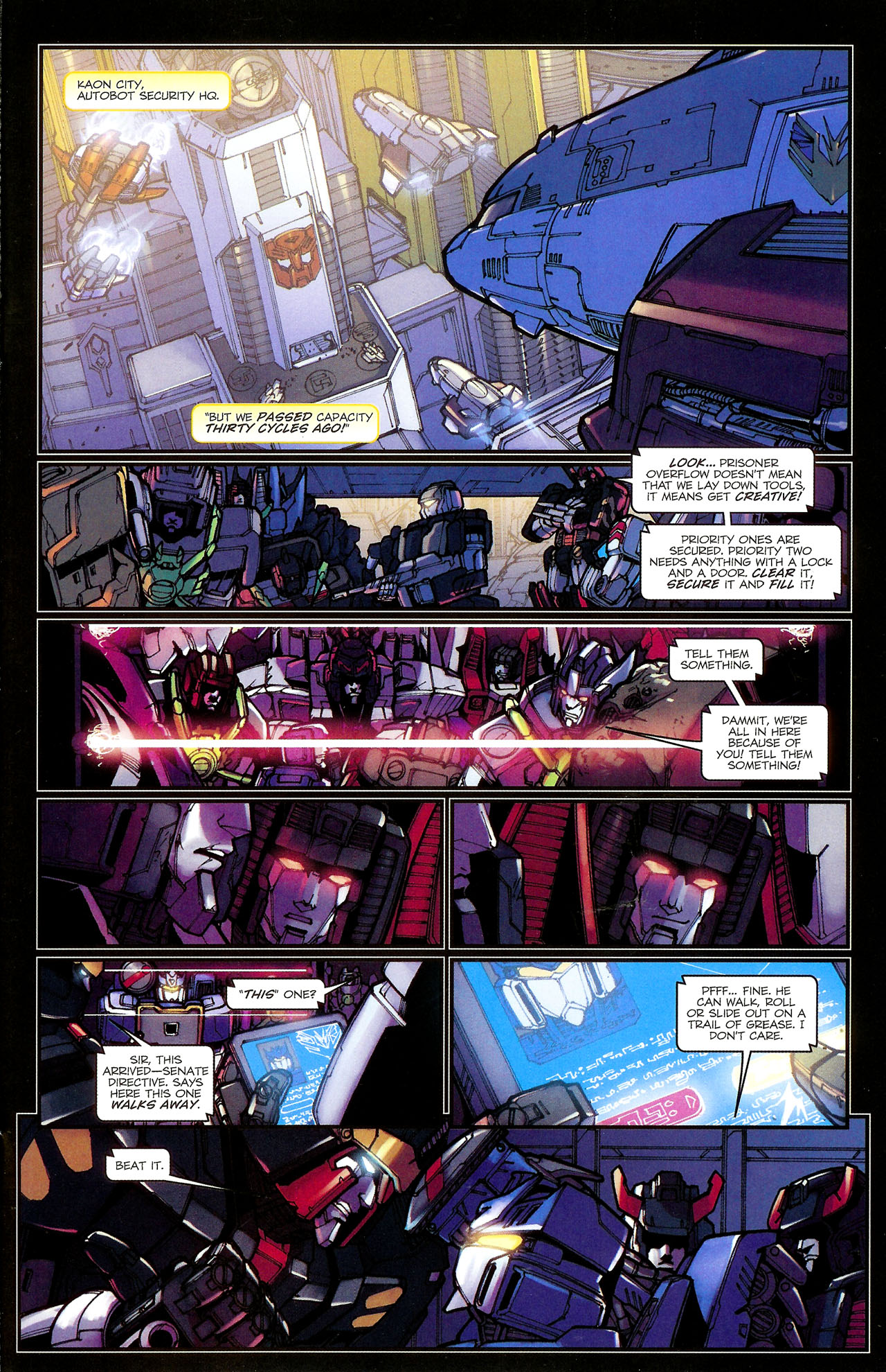 Read online The Transformers Megatron Origin comic -  Issue #3 - 23