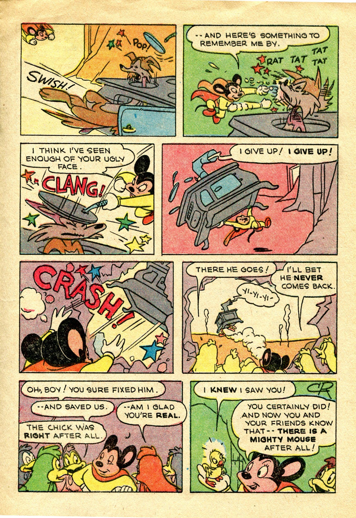 Read online Paul Terry's Mighty Mouse Comics comic -  Issue #10 - 17