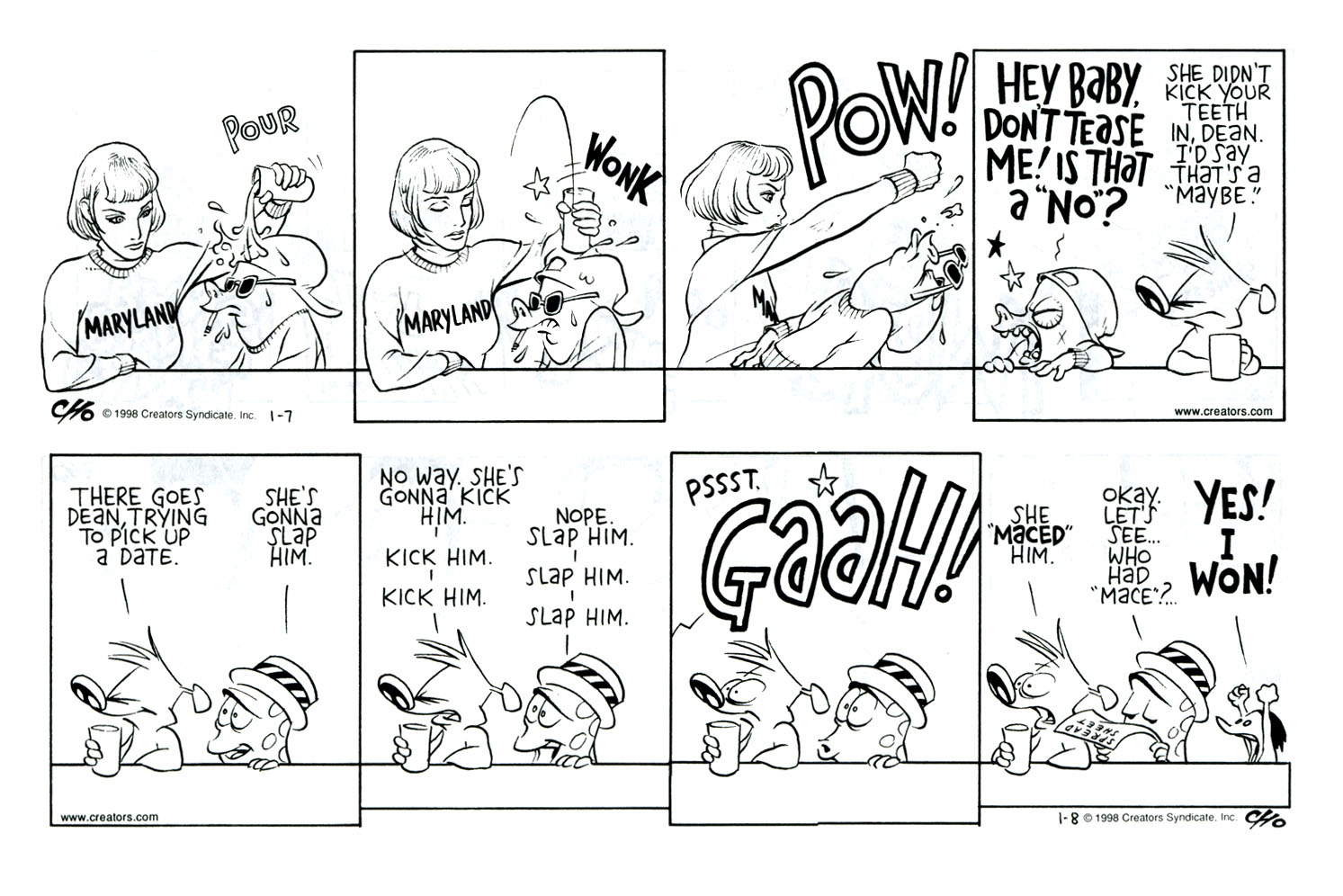 Read online Liberty Meadows comic -  Issue #6 - 7