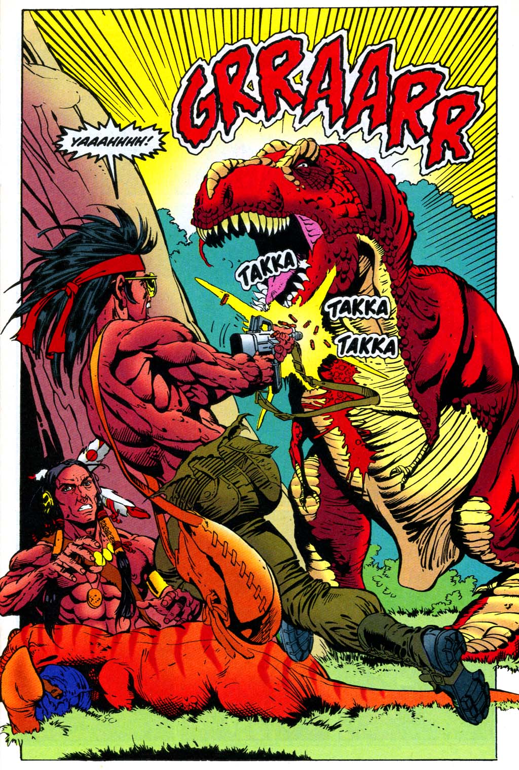 Read online Turok, Dinosaur Hunter (1993) comic -  Issue #47 - 20