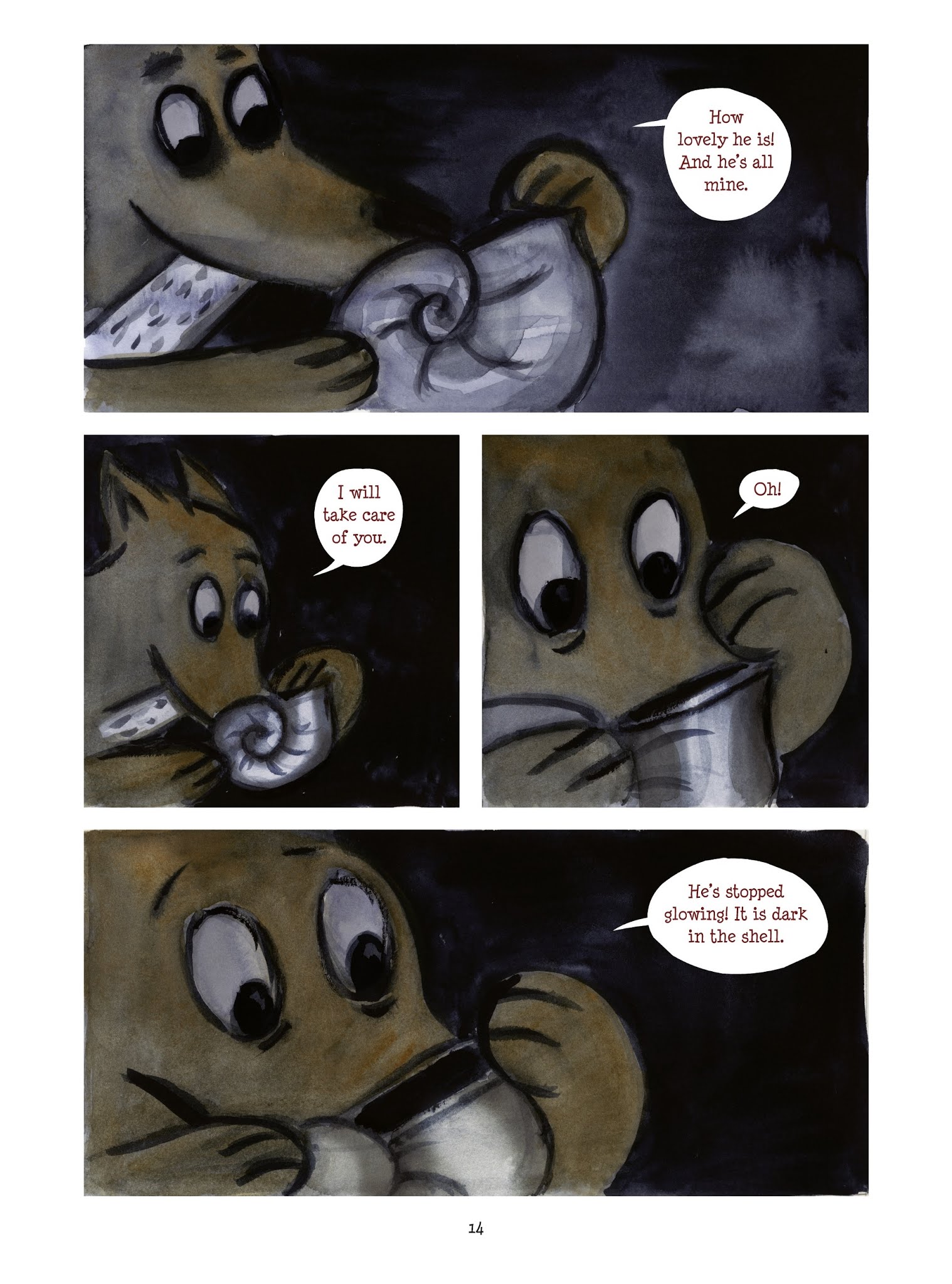 Read online Tiny Fox and Great Boar comic -  Issue #2 - 14
