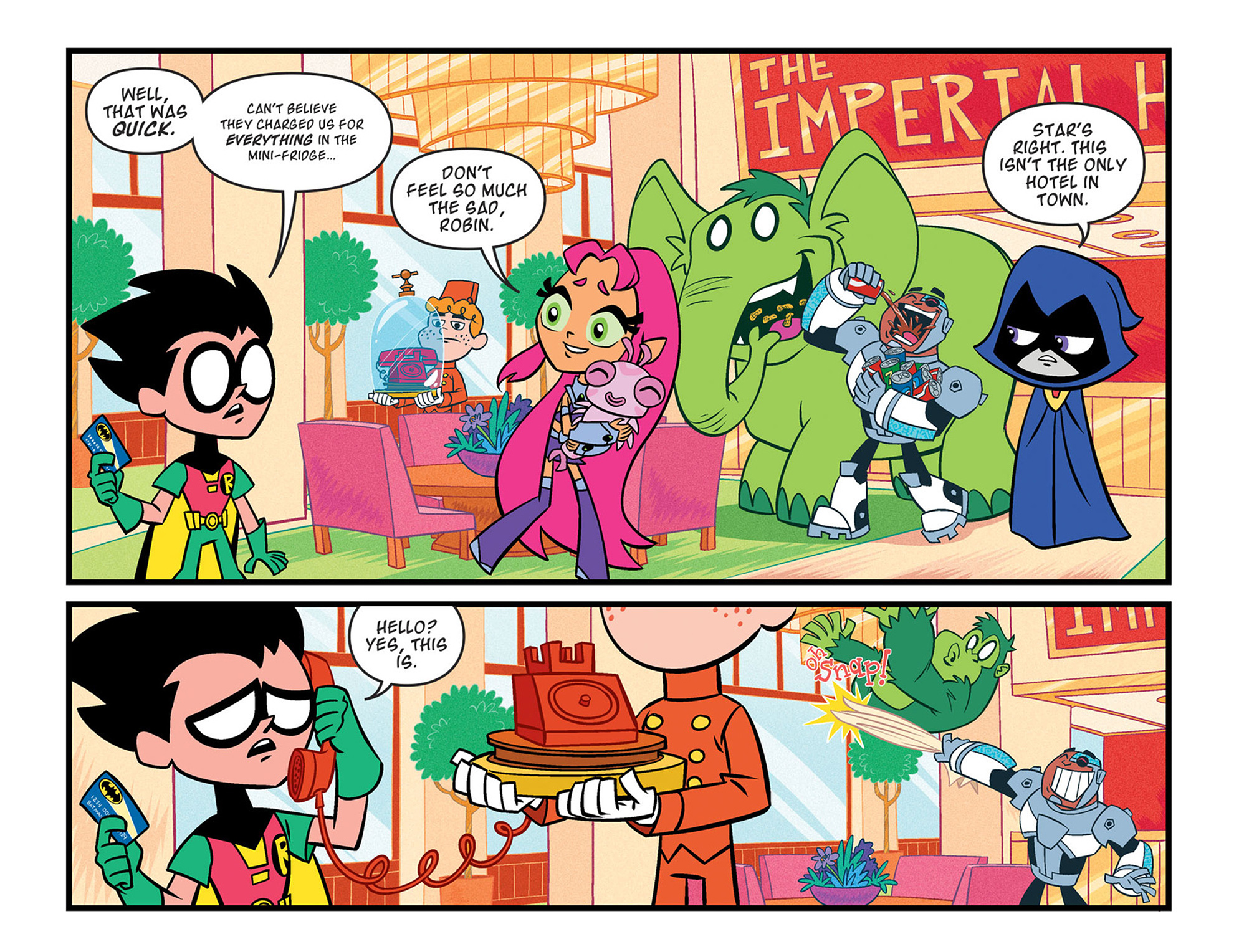 Read online Teen Titans Go! (2013) comic -  Issue #41 - 10