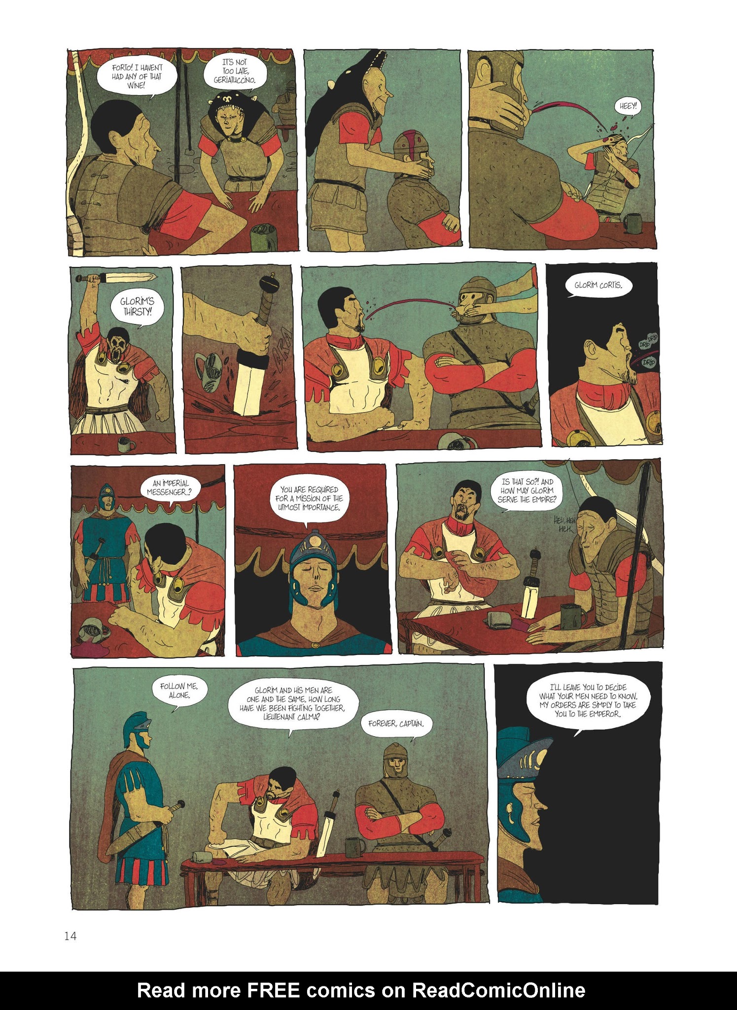 Read online For the Empire comic -  Issue #1 - 14