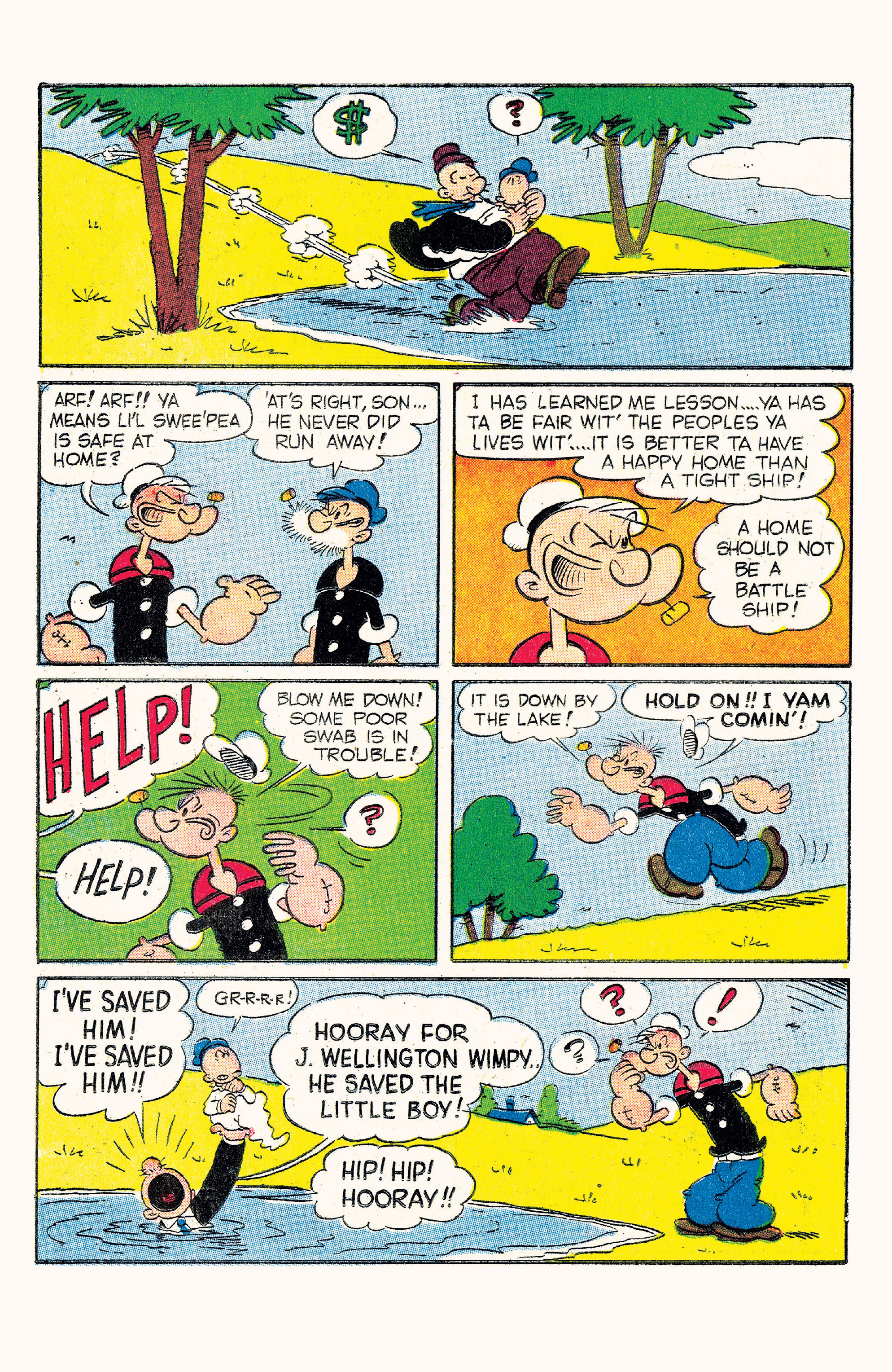 Read online Classic Popeye comic -  Issue #54 - 25