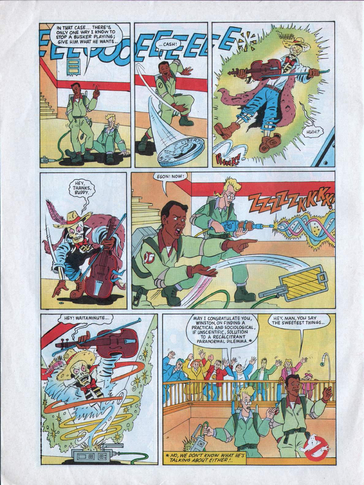 Read online The Real Ghostbusters comic -  Issue #182 - 10