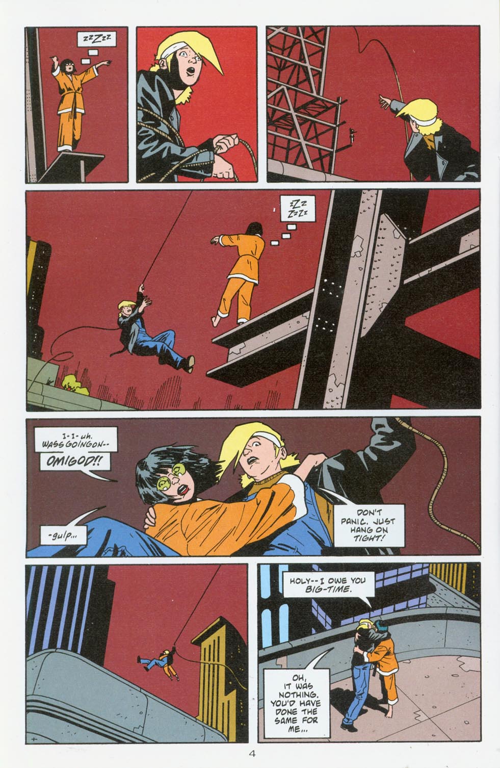 Read online Terminal City: Aerial Graffiti comic -  Issue #5 - 5