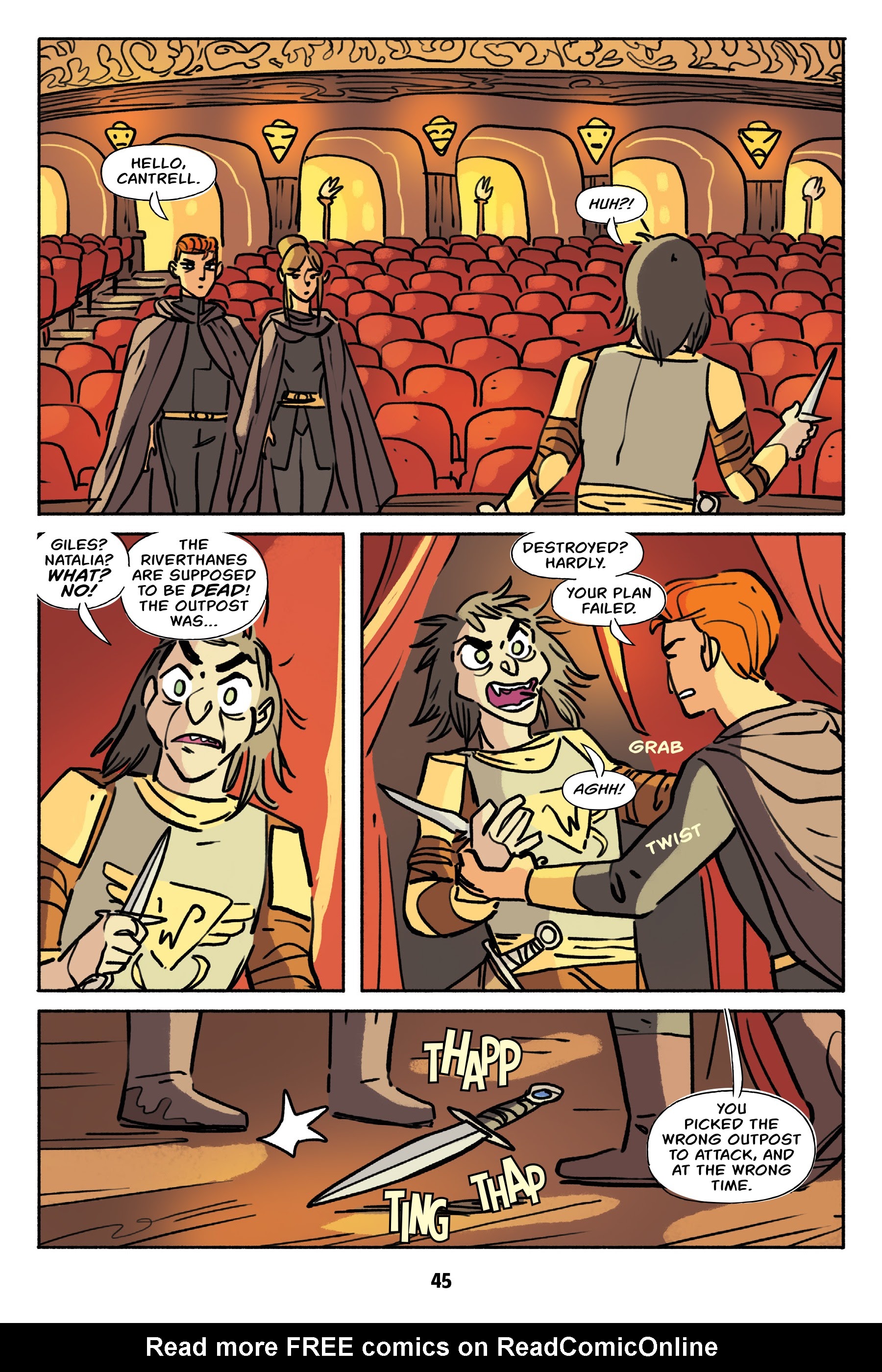 Read online Wrassle Castle comic -  Issue #3 - 46