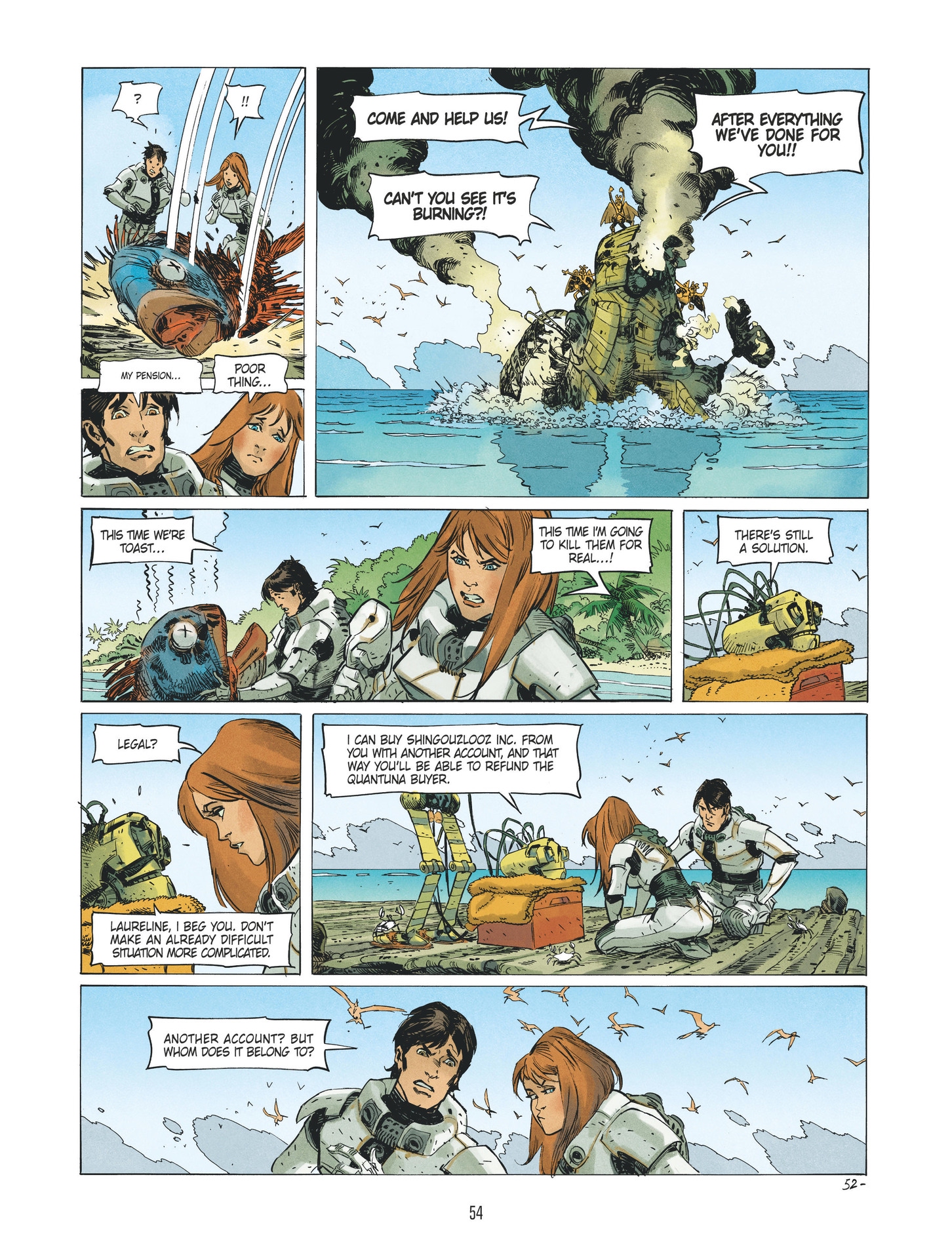 Read online Valerian and Laureline By... comic -  Issue # Full - 57