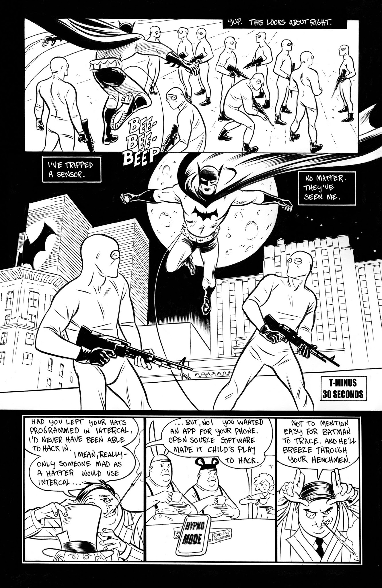 Read online Batman Black and White (2013) comic -  Issue #4 - 15