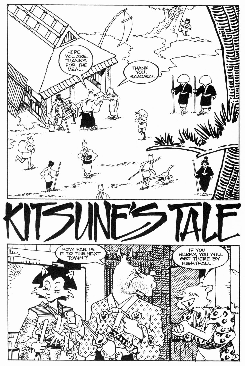 Read online Usagi Yojimbo (1996) comic -  Issue #52 - 3