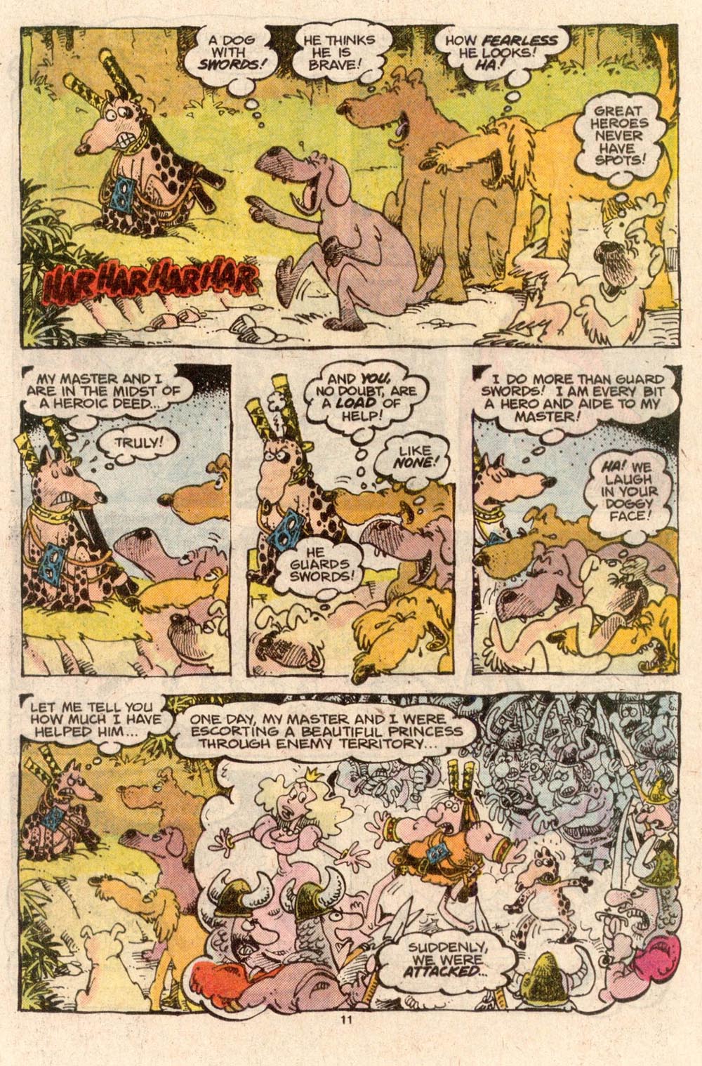 Read online Sergio Aragonés Groo the Wanderer comic -  Issue #43 - 11