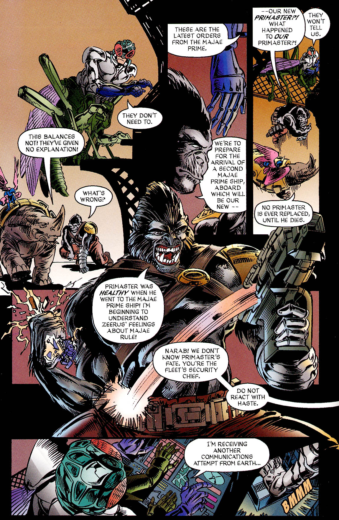 Read online Leonard Nimoy's Primortals (1996) comic -  Issue #5 - 12