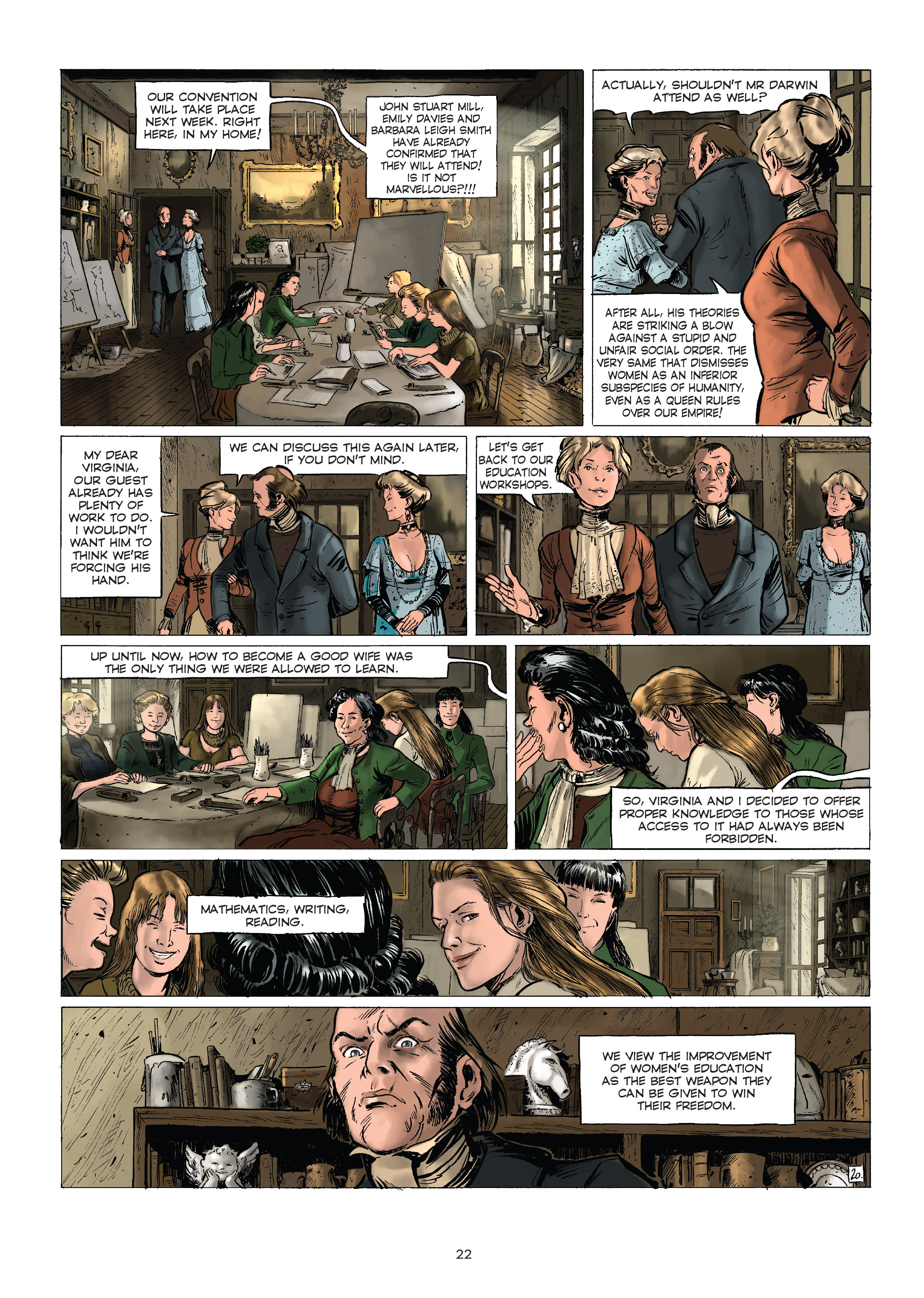 Read online Darwin's Diaries comic -  Issue #2 - 22