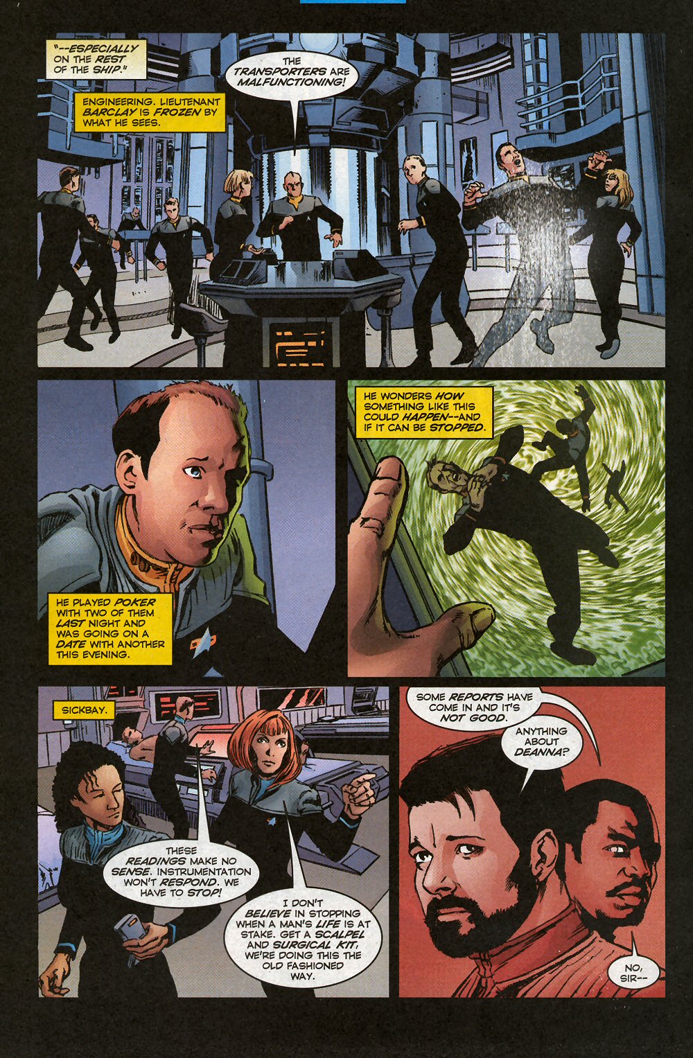 Read online Star Trek: The Next Generation - The Killing Shadows comic -  Issue #2 - 8