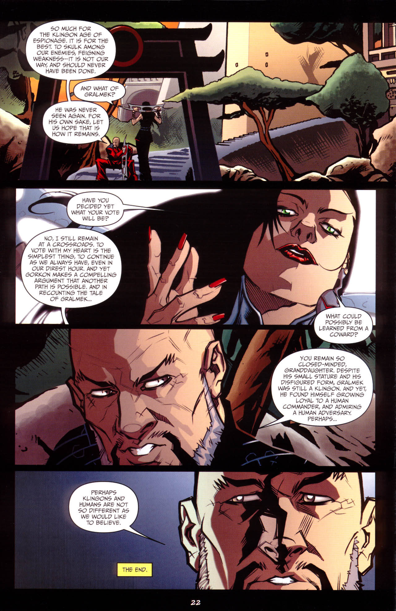 Read online Star Trek: Klingons: Blood Will Tell comic -  Issue #2 - 24