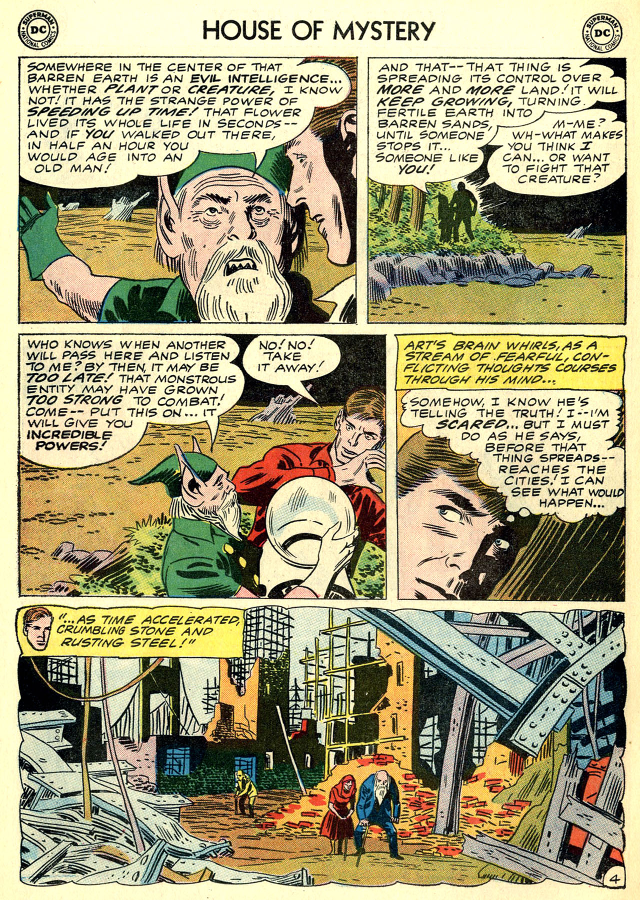 Read online House of Mystery (1951) comic -  Issue #113 - 6