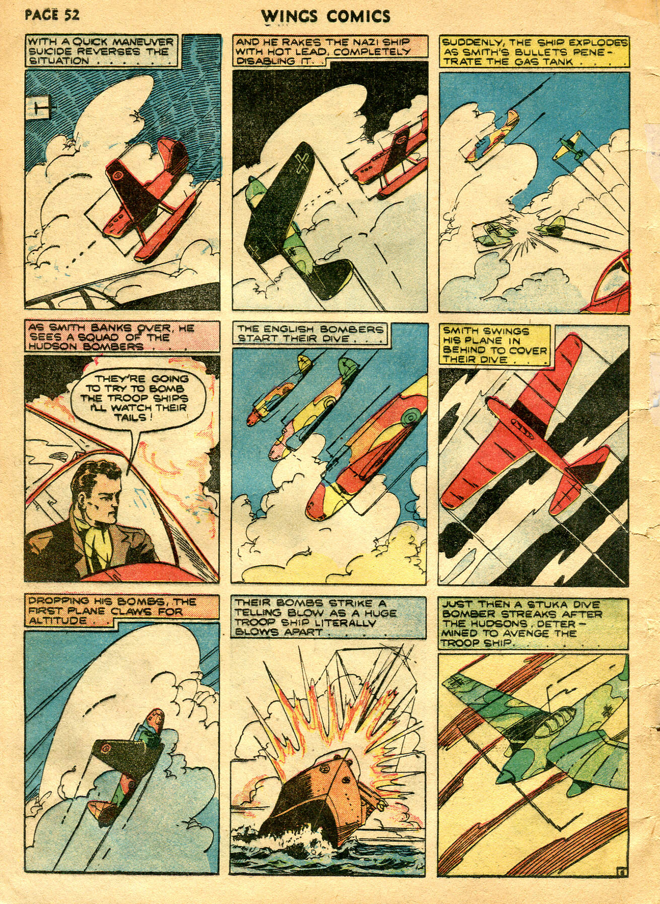 Read online Wings Comics comic -  Issue #5 - 54