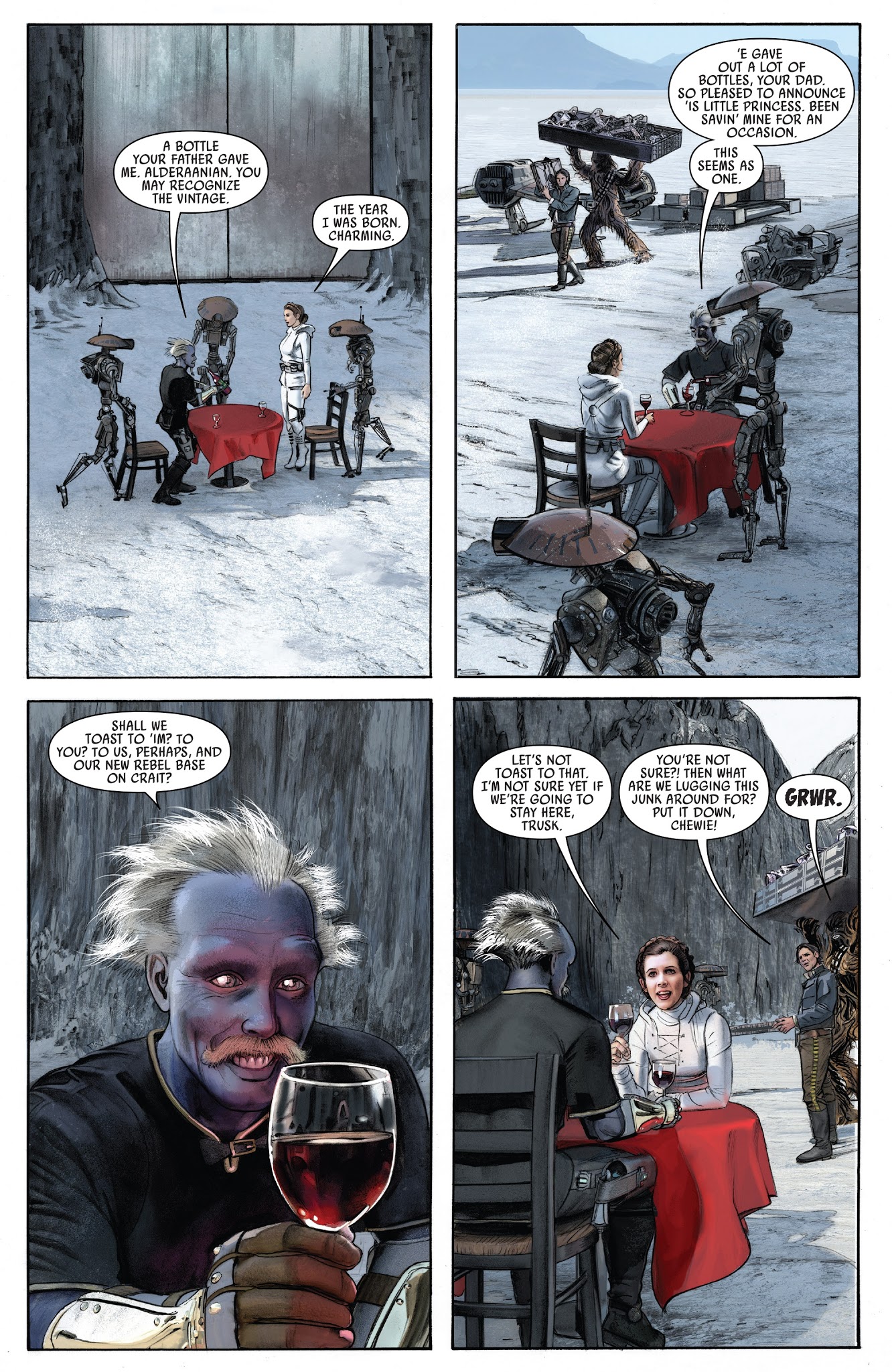 Read online Star Wars Episode VIII: The Last Jedi - Storms of Crait comic -  Issue # Full - 16