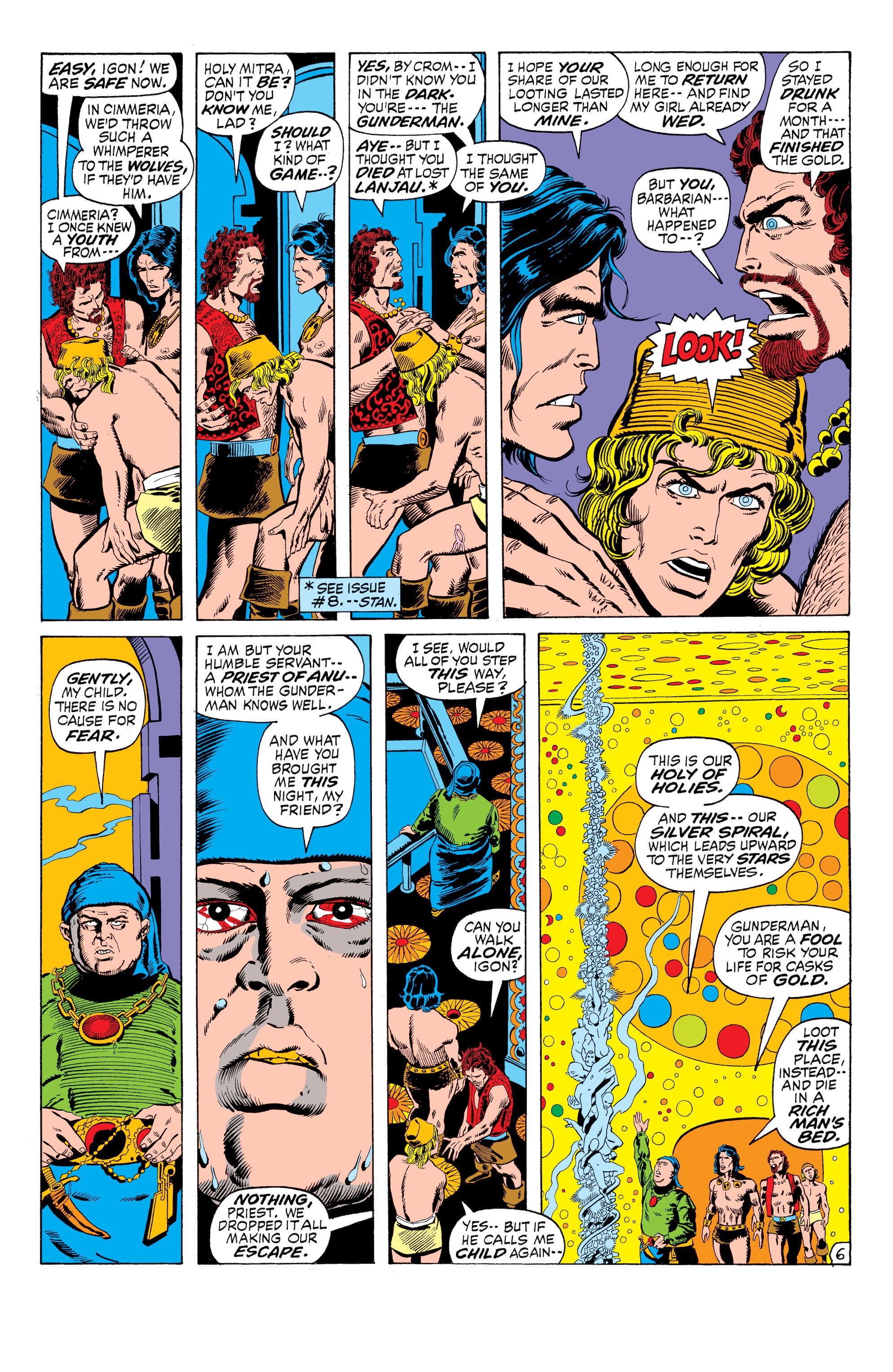 Read online Conan The Barbarian Epic Collection: The Original Marvel Years - The Coming Of Conan comic -  Issue # TPB (Part 3) - 1