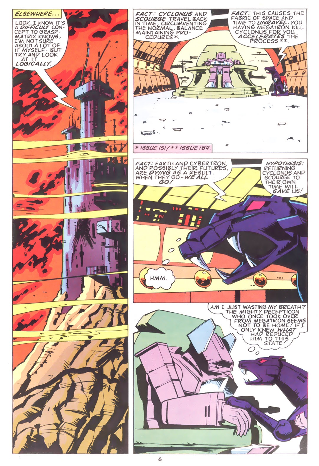 Read online The Transformers (UK) comic -  Issue #205 - 6