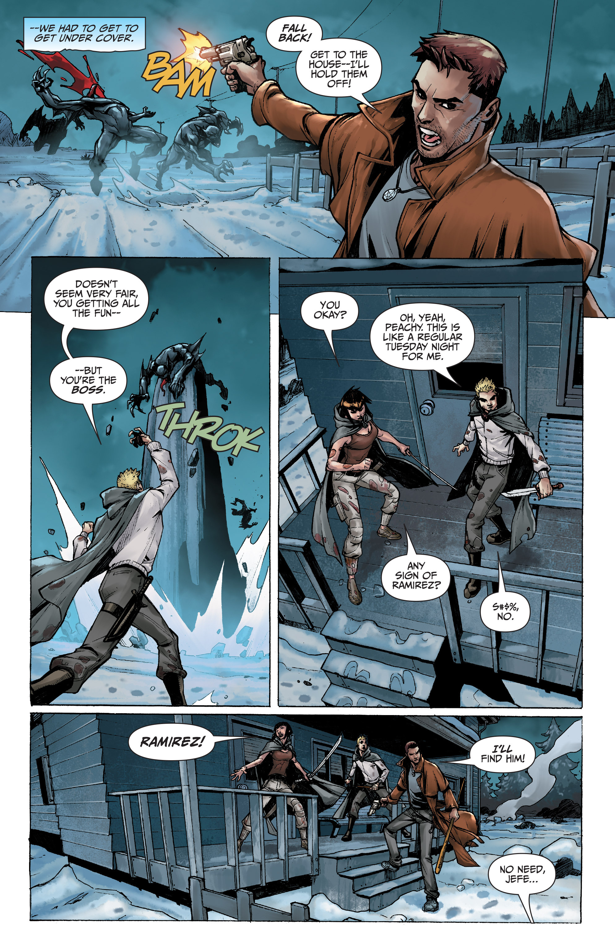 Read online Jim Butcher's The Dresden Files: War Cry comic -  Issue #1 - 26